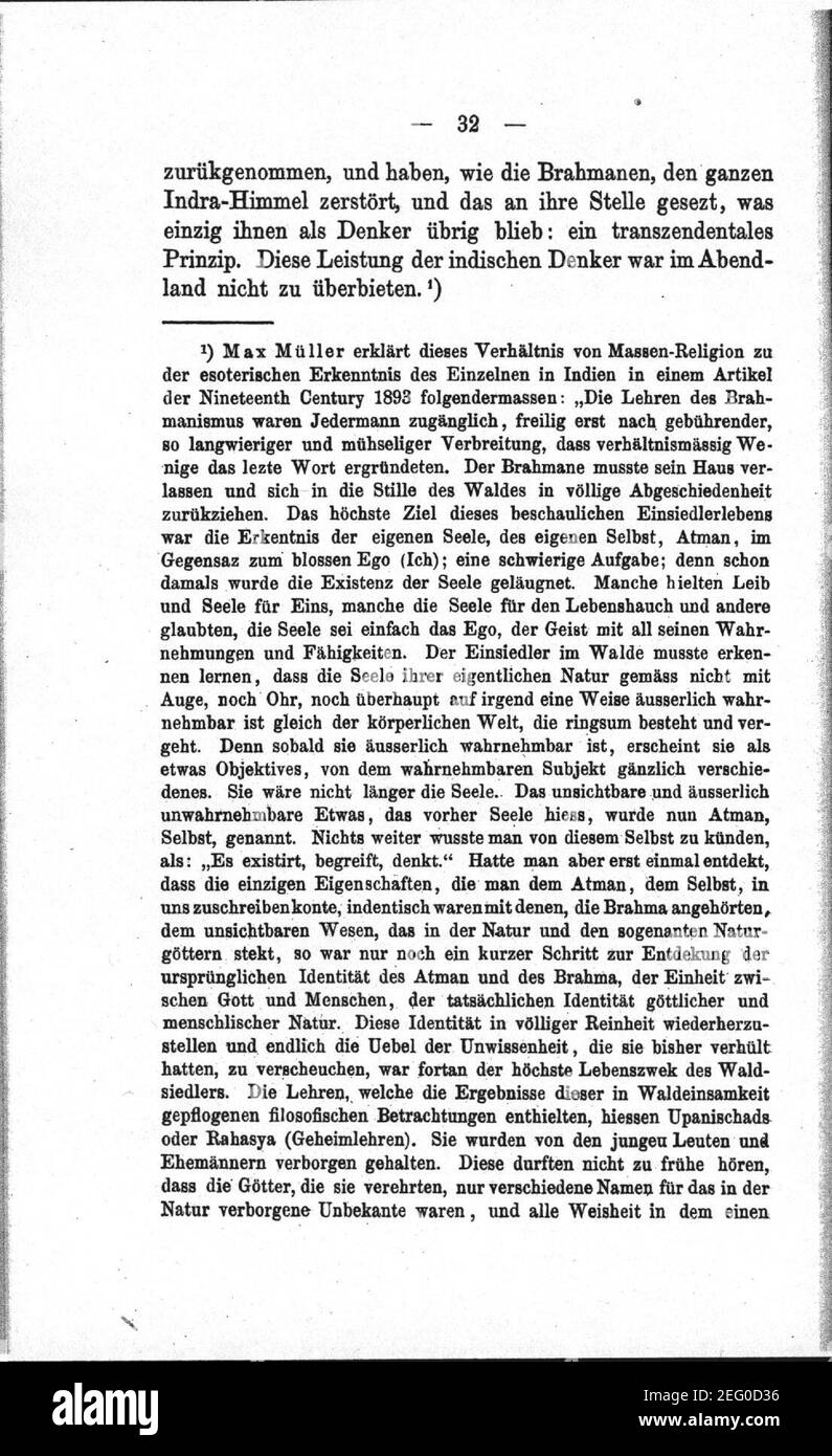 Oskar Panizza - Der Illusionismus und Die Rettung der Persönlichkeit - Seite 32. Stock Photo