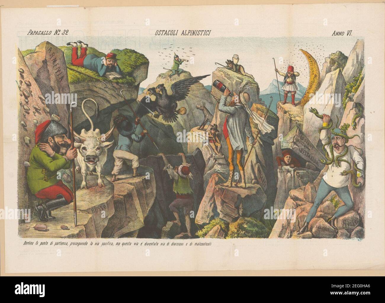 Ostacoli alpinistici Grossi Stock Photo Alamy