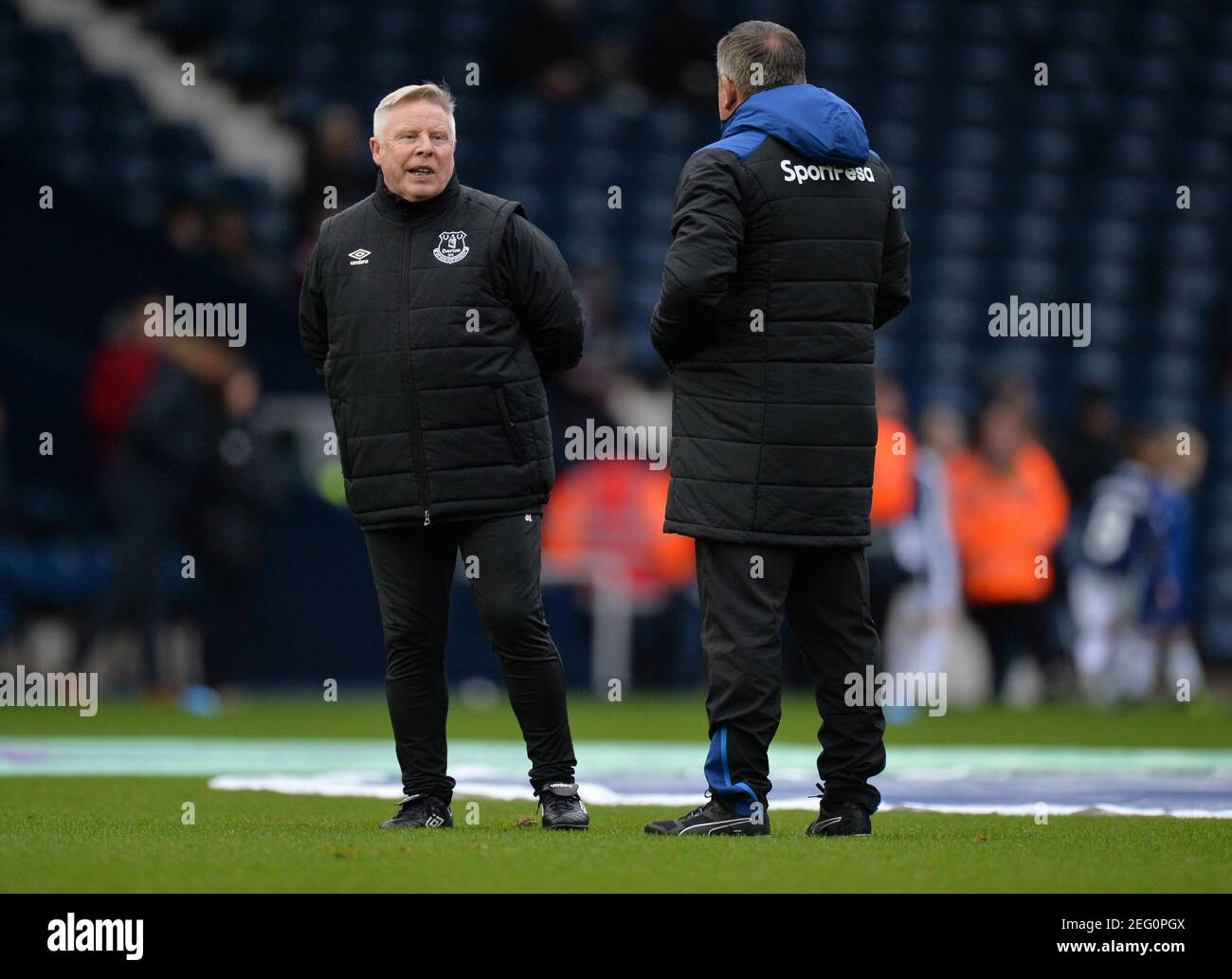Soccer Football - Premier League - West Bromwich Albion vs Everton - The Hawthorns, West Bromwich, Britain - December 26, 2017   Everton assistant manager Sammy Lee before the match   REUTERS/Peter Powell    EDITORIAL USE ONLY. No use with unauthorized audio, video, data, fixture lists, club/league logos or "live" services. Online in-match use limited to 75 images, no video emulation. No use in betting, games or single club/league/player publications.  Please contact your account representative for further details. Stock Photo
