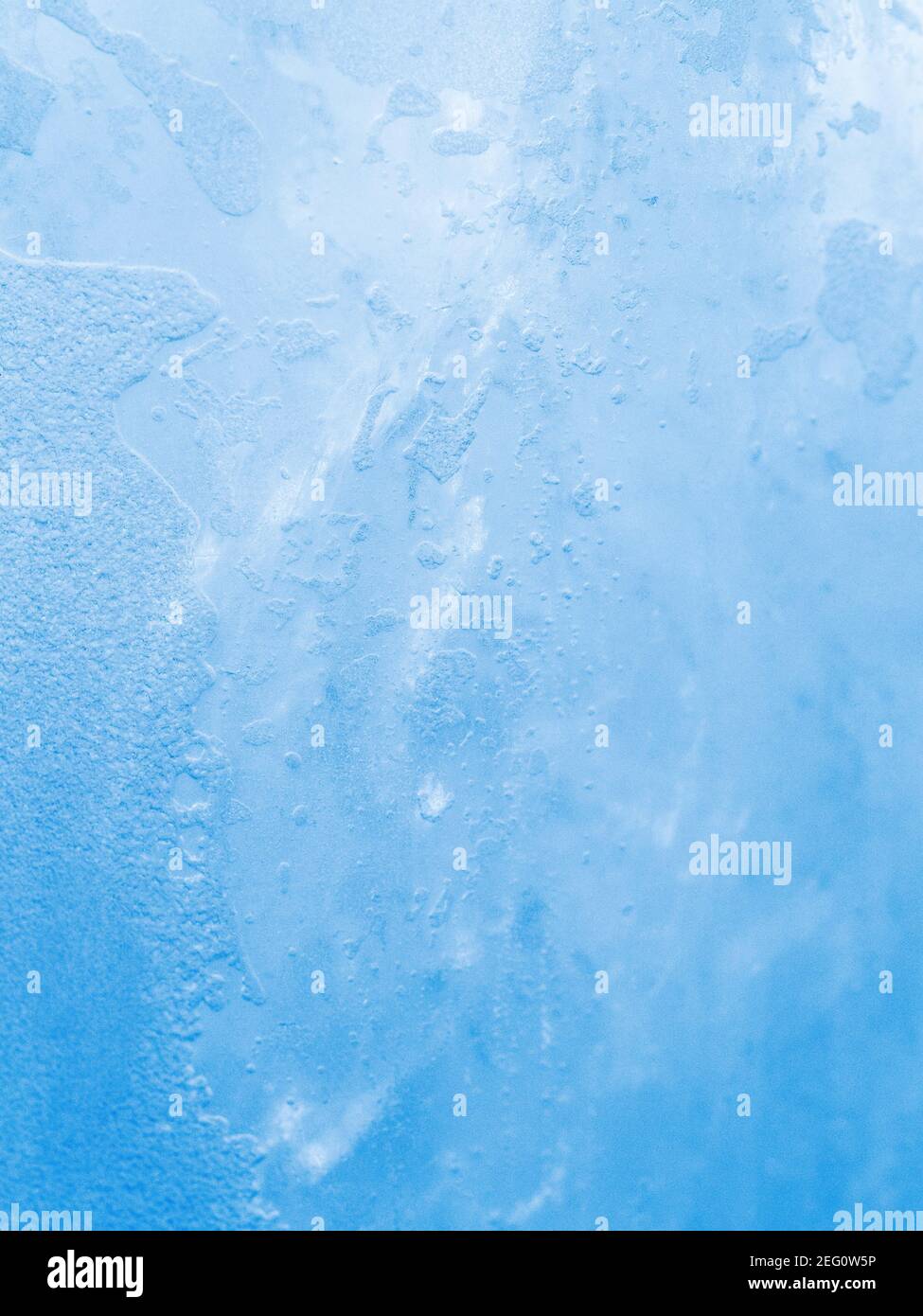 Close up shot to ice pattern. Macro view with soft focus. Gradient ...