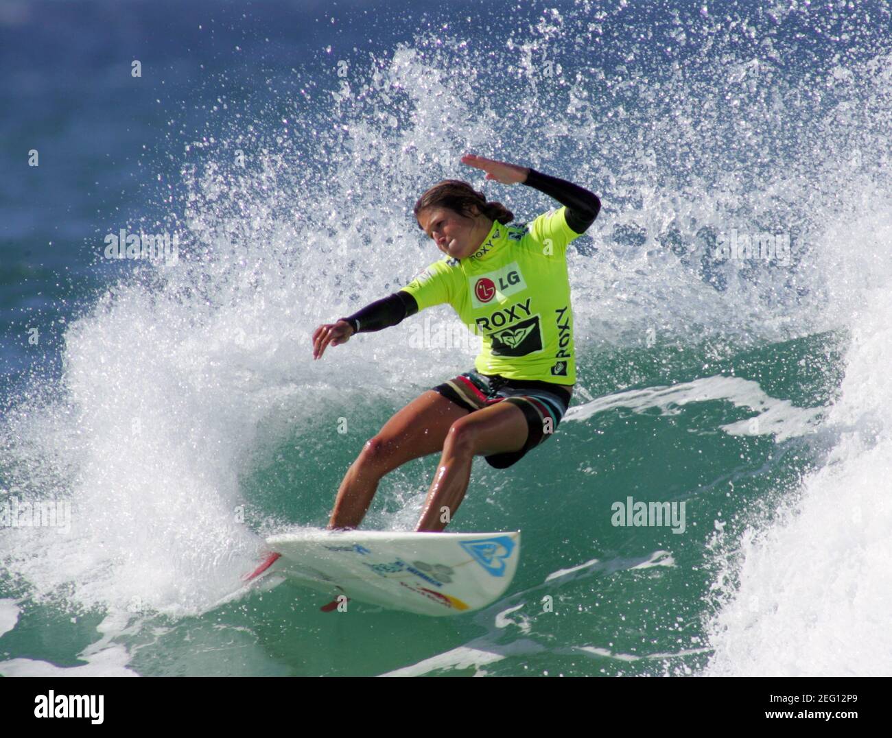 Surfing Roxy Pro Snapper Rocks Gold Coast Australia 1 3 08 Peru S Sofia Mulanovich In Action During The Final Mandatory Credit Action Images Jason O Brien Stock Photo Alamy
