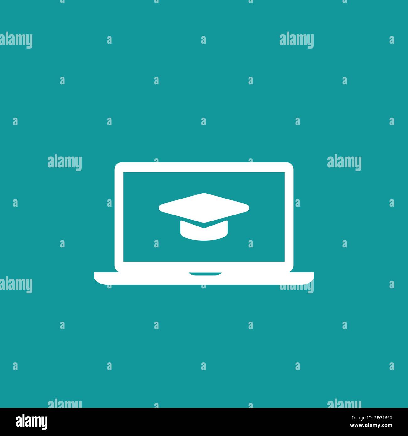 University graduation blue cap and gown Stock Vector Images - Alamy