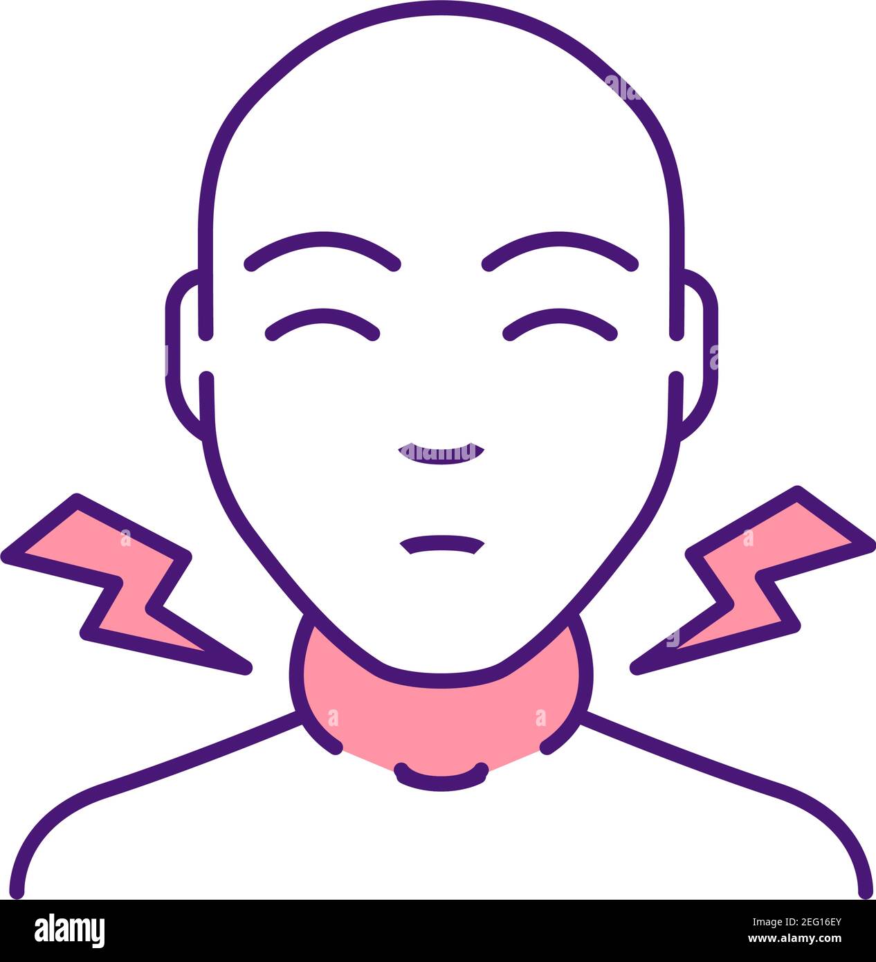 Swollen Lymph Nodes Rgb Color Icon Stock Vector Image Art Alamy Swollen Lymph Nodes Rgb Color Icon Stock Vector Image Art Alamy