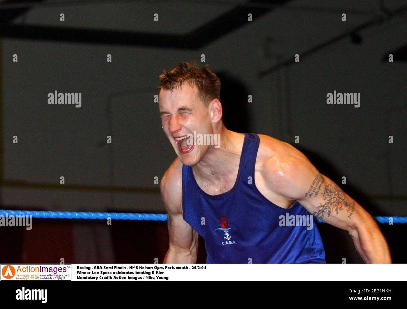 Boxing ABA Semi Finals HMS Nelson Gym, Portsmouth 20/3/04 Winner