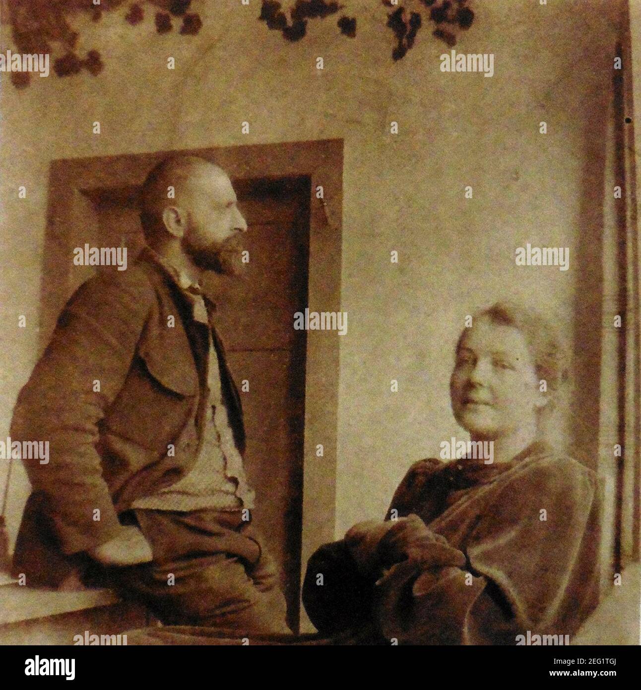 Otto und Hanna Ubbelohde 1906 Stock Photo Alamy