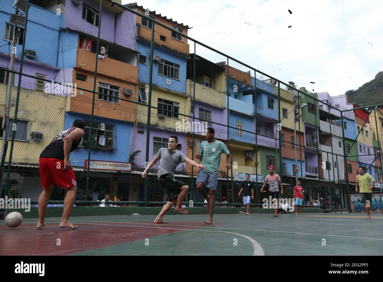 Football Beach Football In Brazil Copacabana Beach Rio De Janeiro Brazil 30 6 13 Children Play Football In The Rocinha Favela Mandatory Credit Action Images Carl Recine Stock Photo Alamy