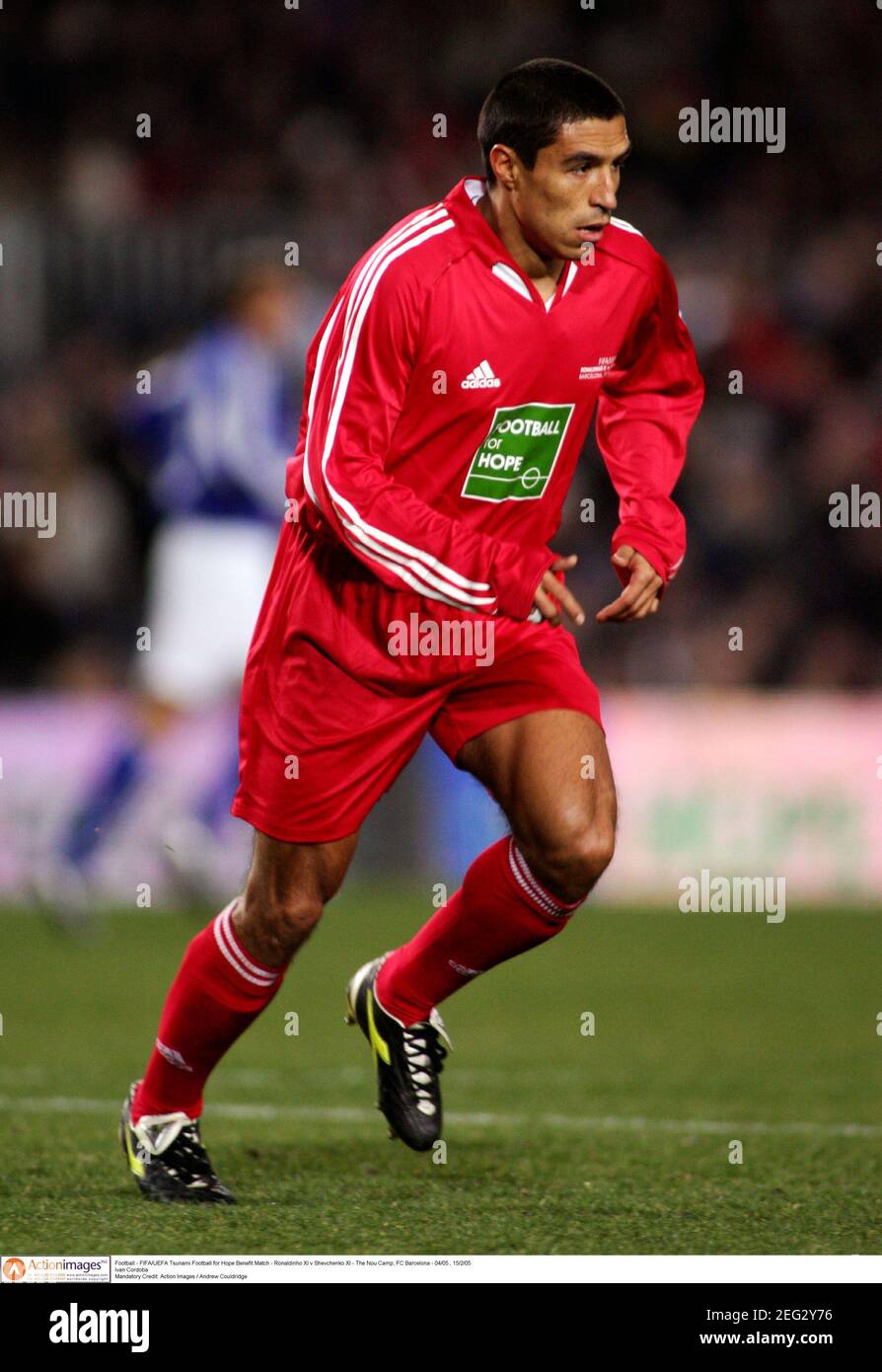 Football Fifa Uefa Tsunami Football For Hope Benefit Match Ronaldinho Xi V Shevchenko Xi The Nou Camp Fc Barcelona 04 05 15 2 05 Ivan Cordoba Mandatory Credit Action Images Andrew Couldridge Stock Photo Alamy