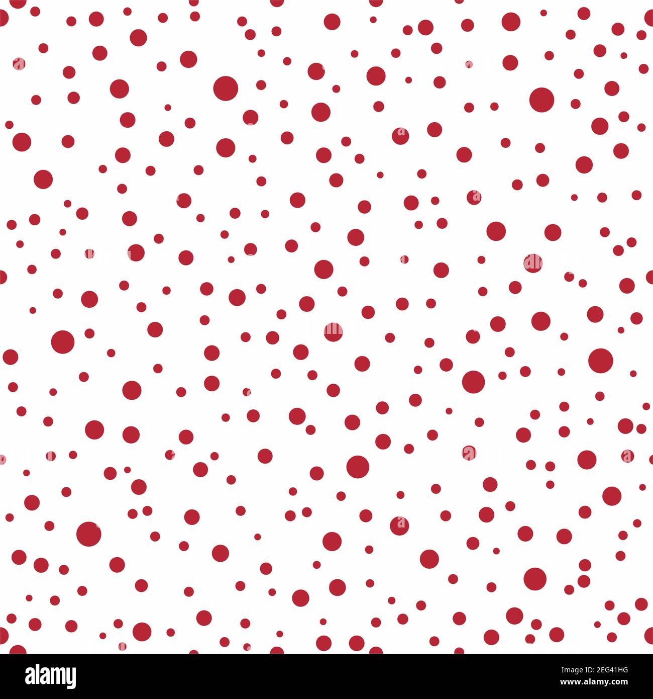 Seamless abstract pattern of little circles and dots on white ...