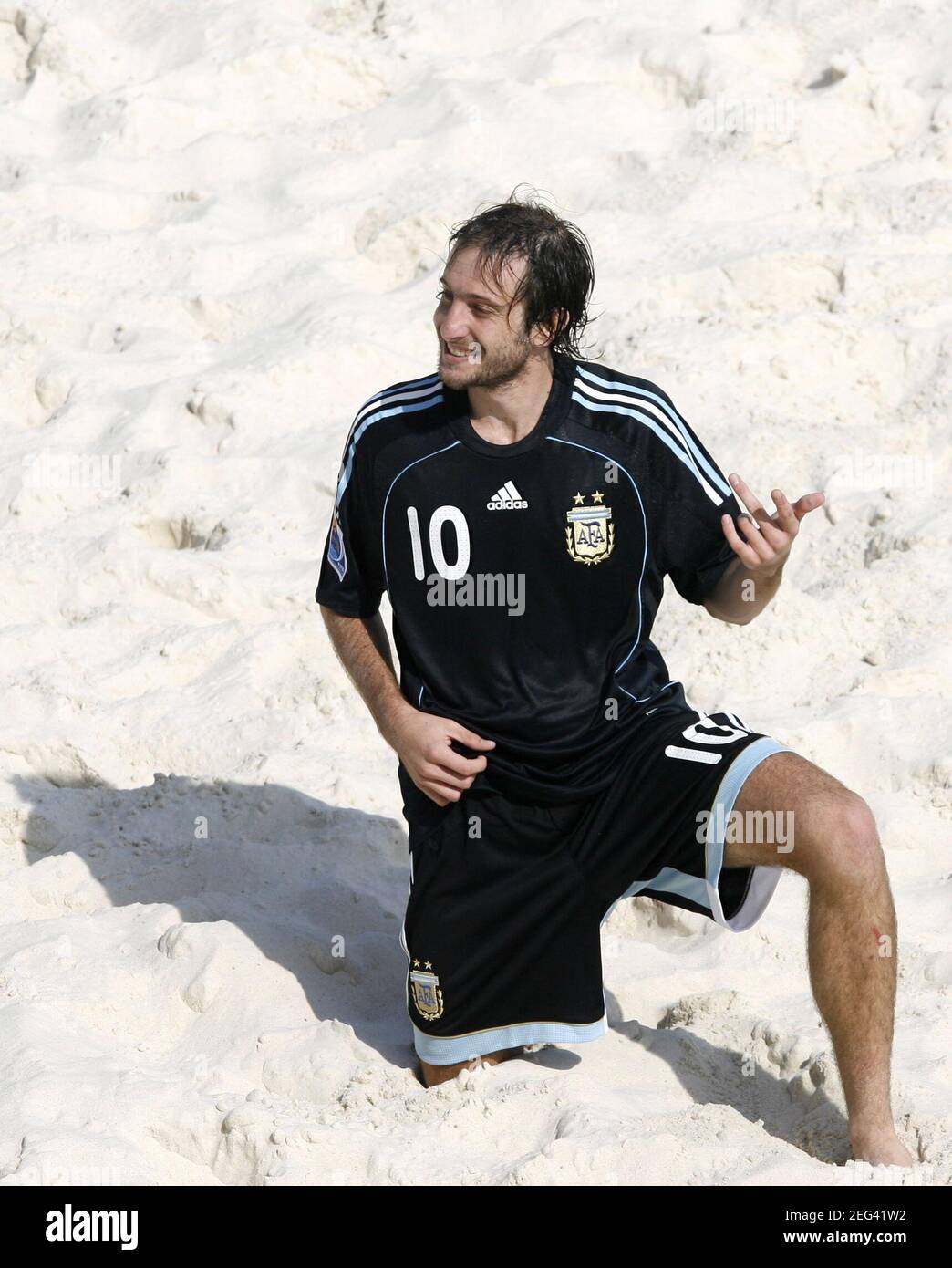 Beach Soccer - Argentina v United Arab Emirates - FIFA Beach Soccer World  Cup 2008 Group C - Prado