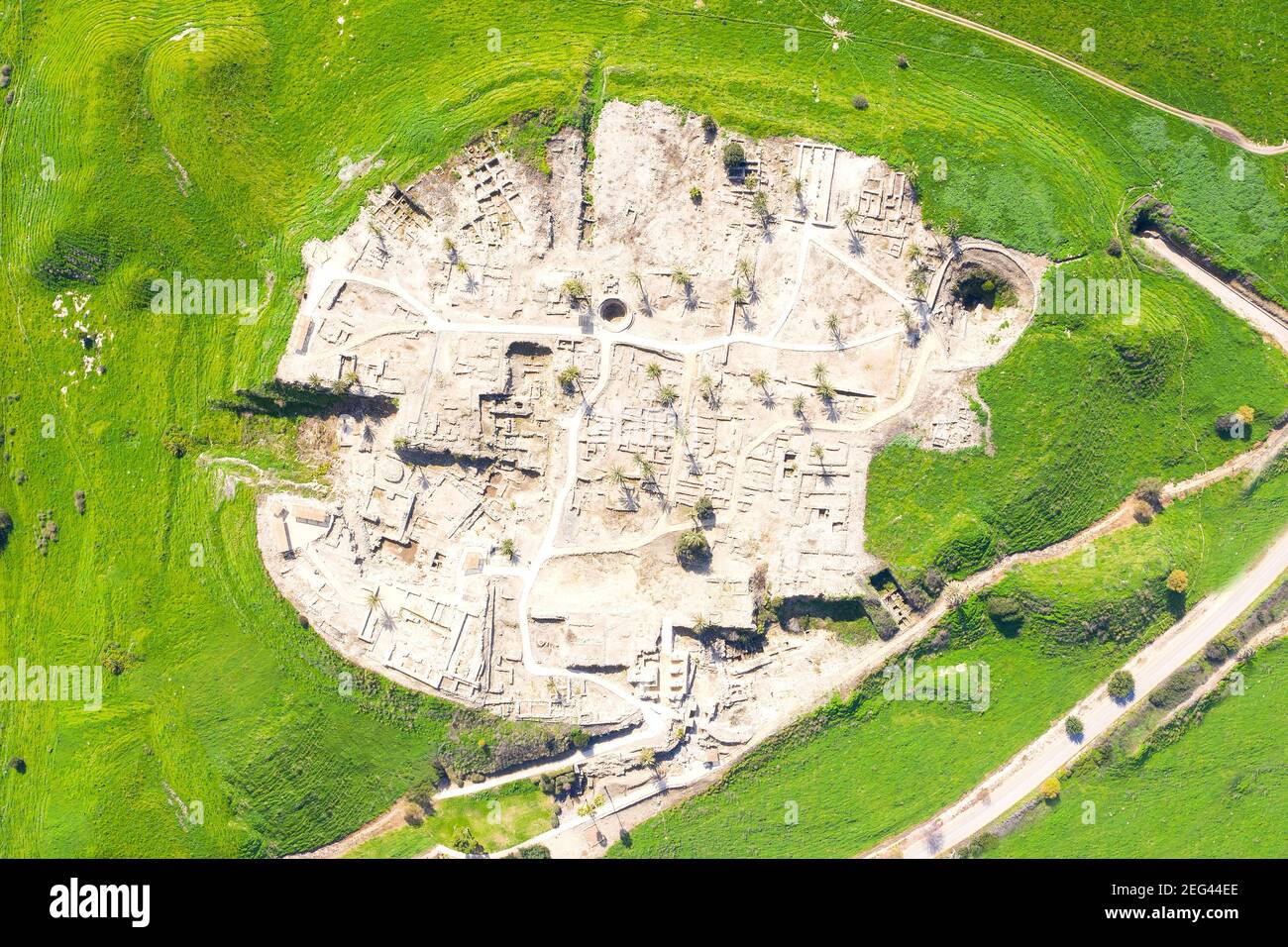 Tel Megiddo national park, Also known in Greek as Armageddon, A