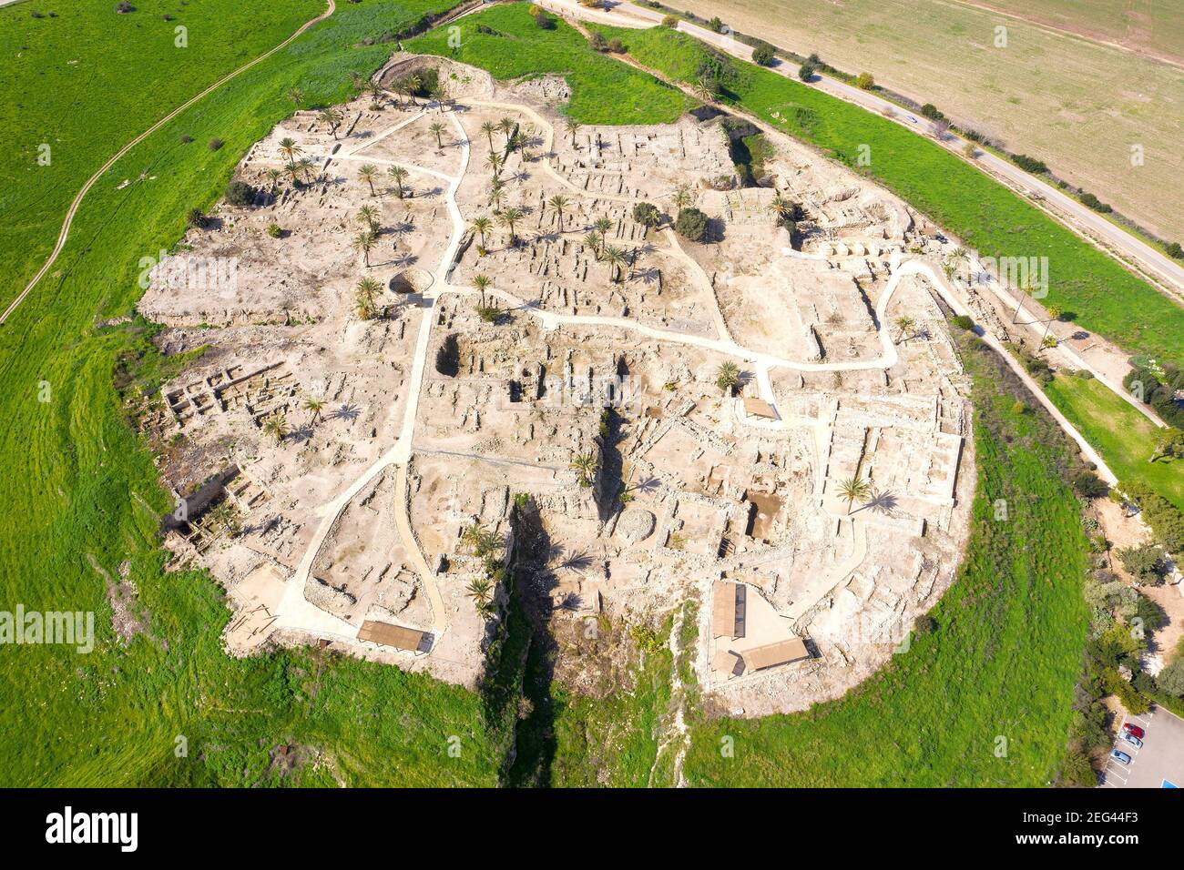 Tel Megiddo national park, Also known in Greek as Armageddon, A
