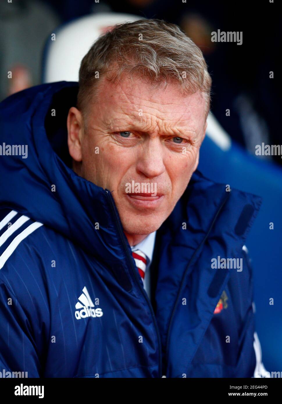 Britain Football Soccer - Crystal Palace v Sunderland - Premier League - Selhurst Park - 4/2/17 Sunderland manager David Moyes  Reuters / Andrew Winning Livepic EDITORIAL USE ONLY. No use with unauthorized audio, video, data, fixture lists, club/league logos or 'live' services. Online in-match use limited to 45 images, no video emulation. No use in betting, games or single club/league/player publications.  Please contact your account representative for further details. Stock Photo