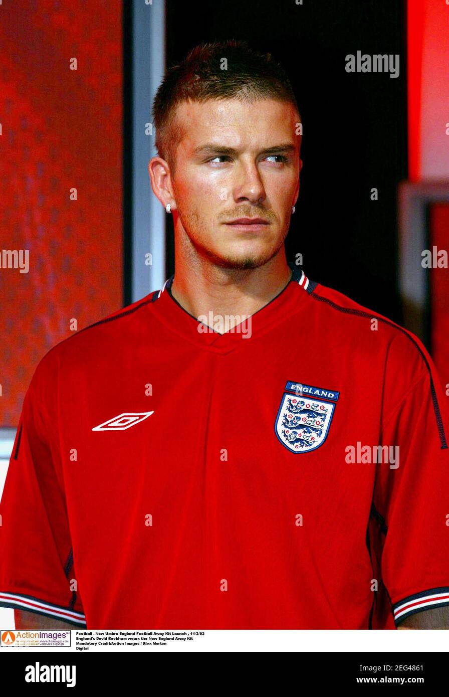 UMBRO社製 England代表 David Beckham ユニフォーム|ウェア|シャツ UMBRO社製 England代表 David Beckham ユニフォーム|ウェア|シャツ