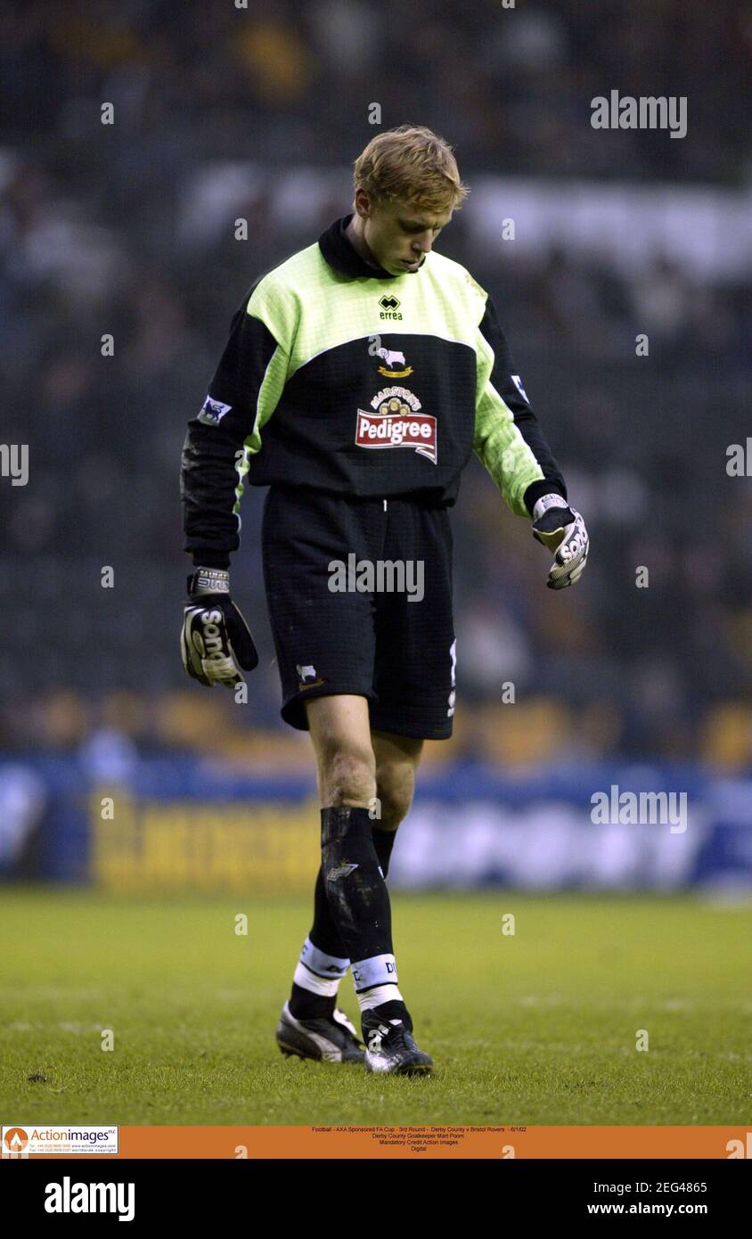 Derby county goalkeeper mart poom hi-res stock photography and images -  Alamy