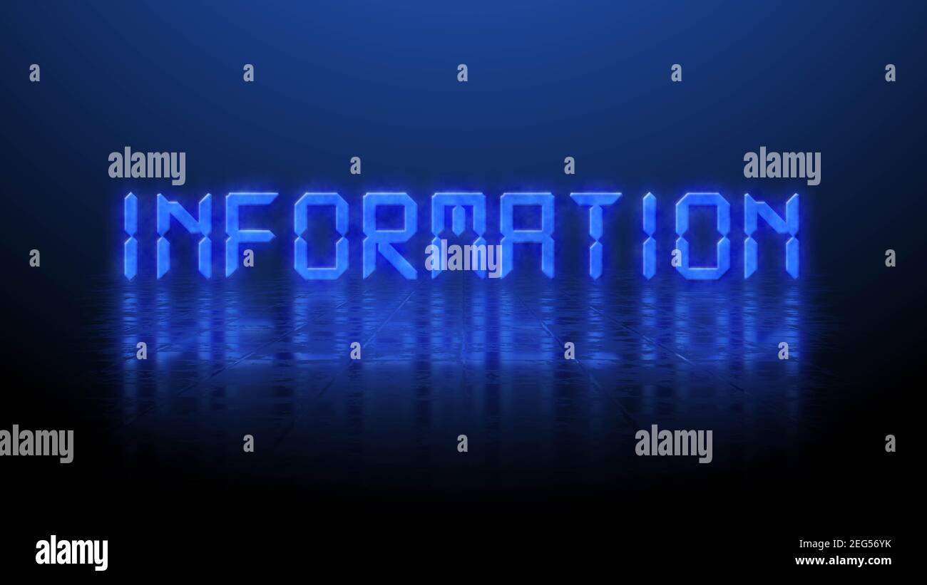 Reflection effects on a structured surface - blurred blue lettering ...