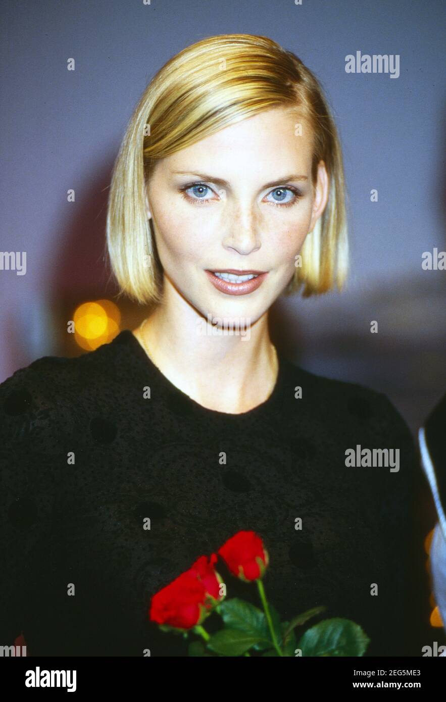 Nadja Auermann, deutsches Model und Schauspielerin, Deutschland um 1995