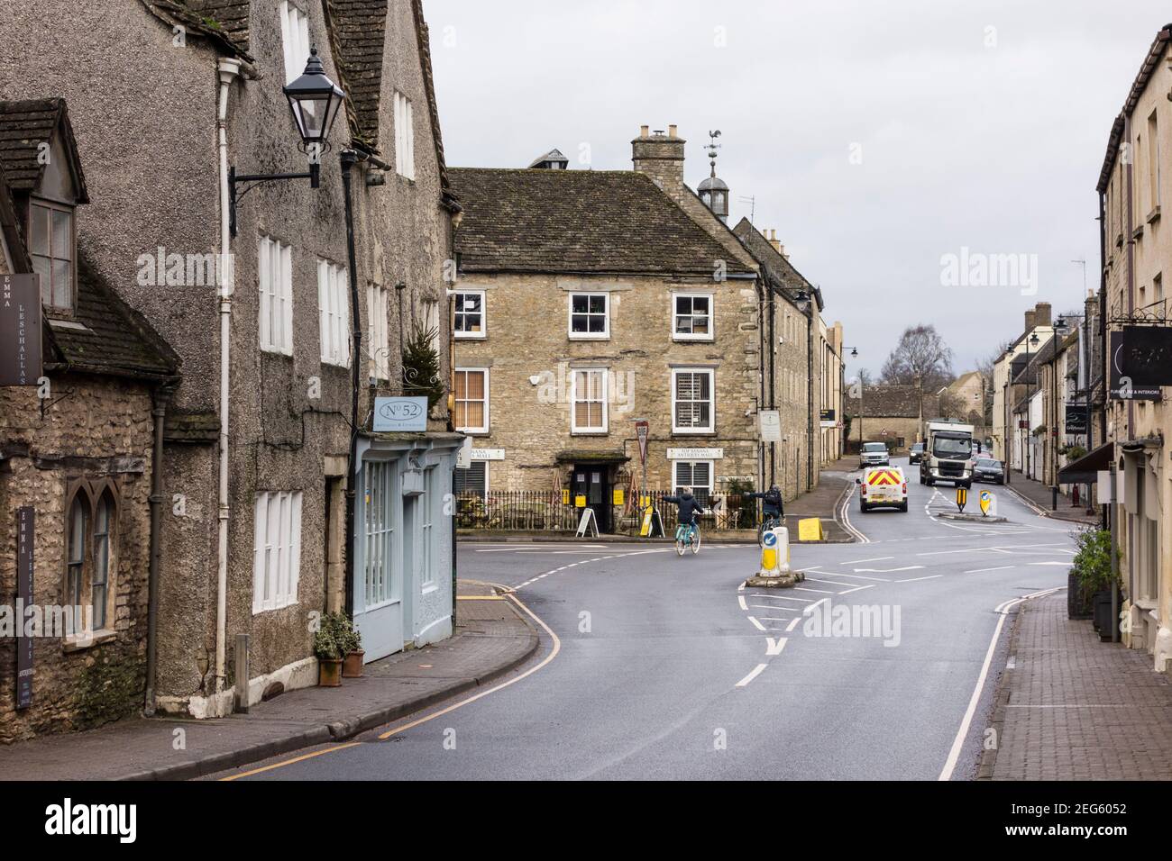 Cotswold Market Town Tetbury, Gloucestershire. UK Stock Photo