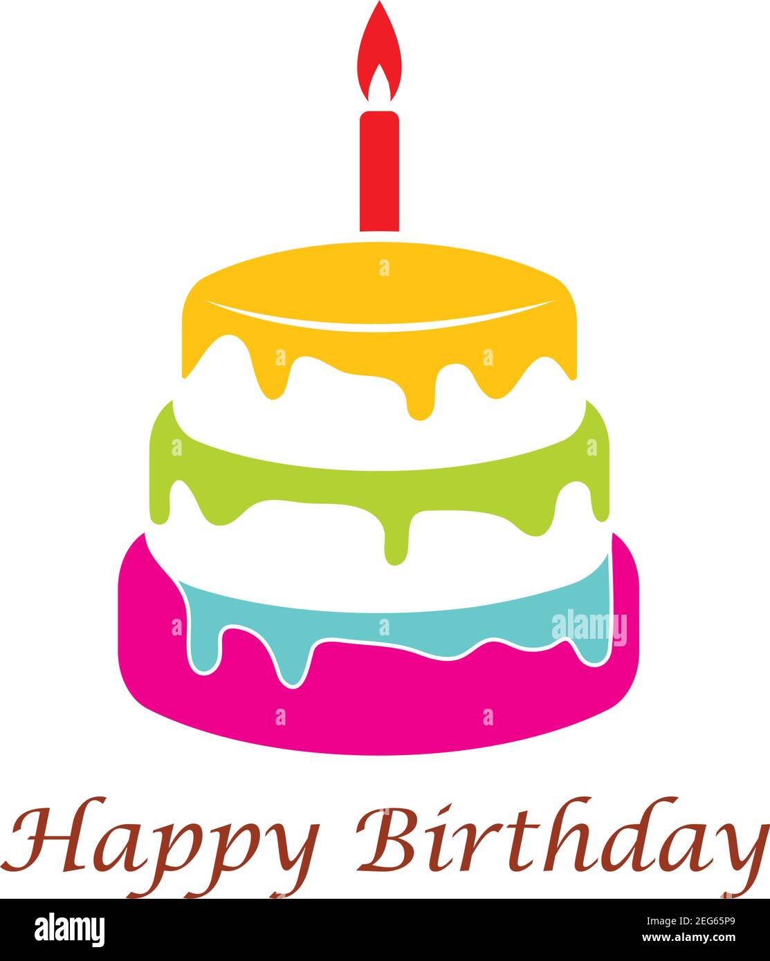 Cake Bakery Logo Design Ilustration Stock Vector Image Art Alamy