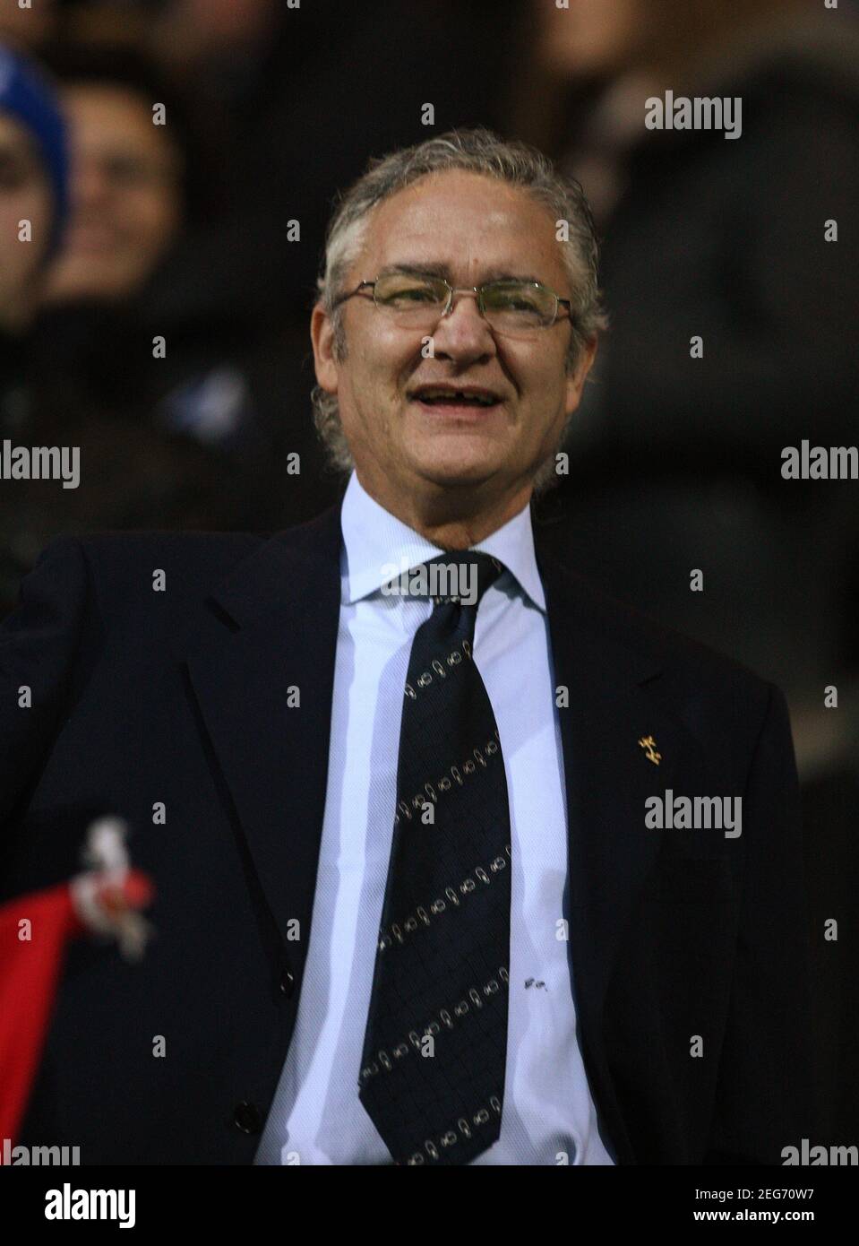 Football - Queens Park Rangers v Sheffield United - npower Football League Championship - Loftus Road - 10/11 - 4/4/11  Gianni Paladini - Queens Park Rangers FC Chairman  Mandatory Credit: Action Images / Paul Childs Stock Photo