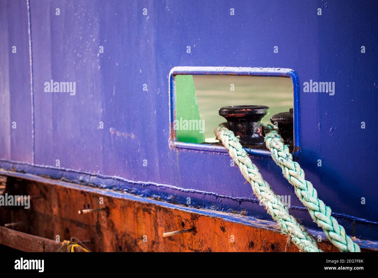 Abstract Connection of Rope Lines Close Up Photo Stock Photo - Alamy