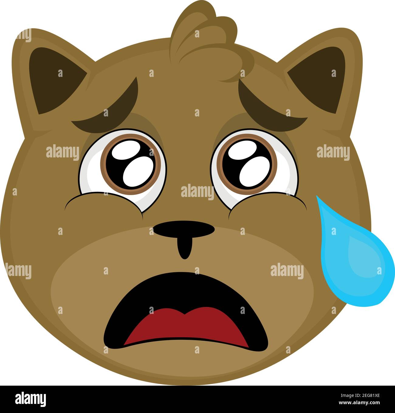 😿 Sad Cat - Royalty-Free GIF - Animated Sticker - Free PNG - Animated Icon