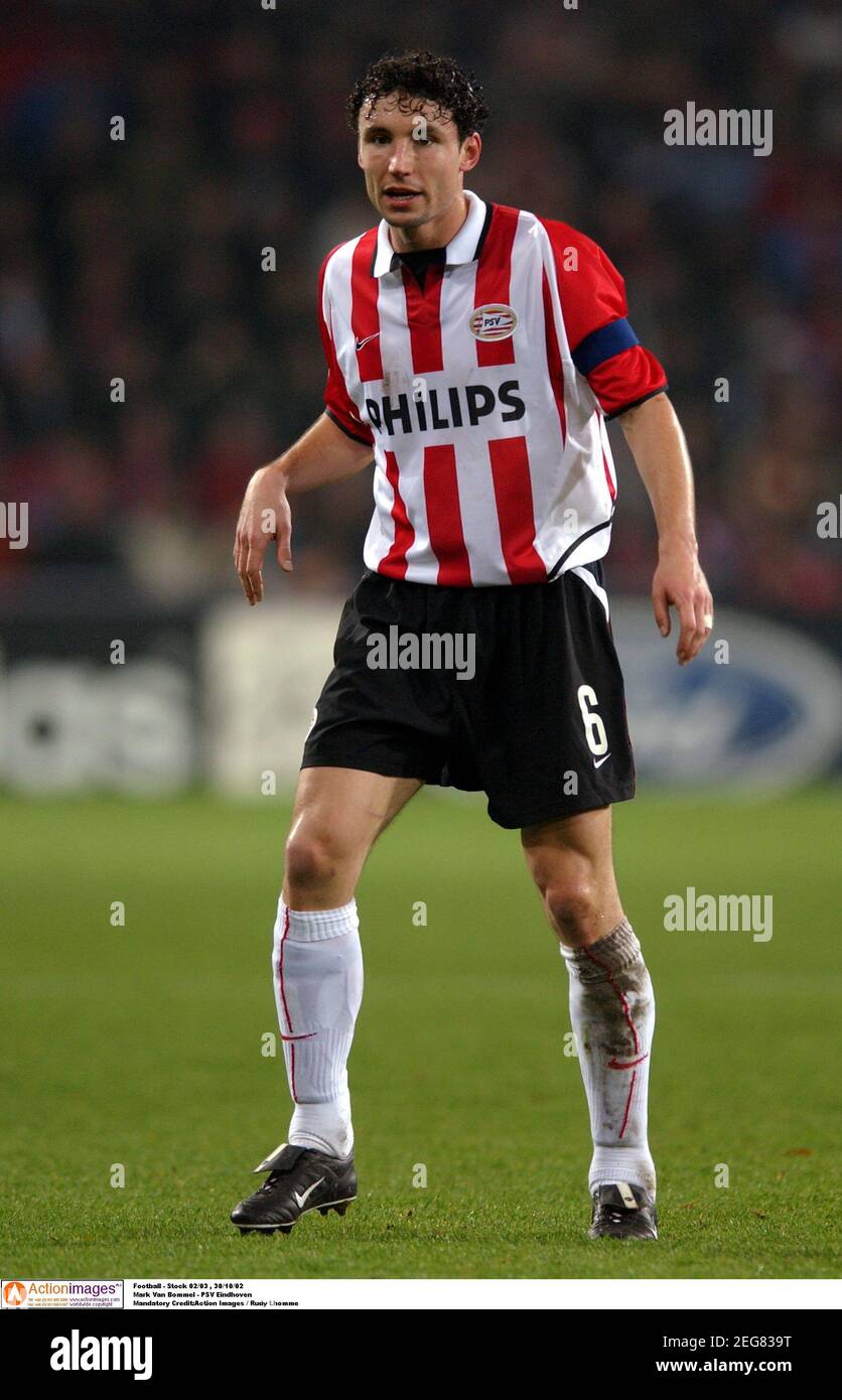Football Stock 02 03 30 10 02 Mark Van Bommel Psv Eindhoven Mandatory Credit Action Images Rudy Lhomme Stock Photo Alamy
