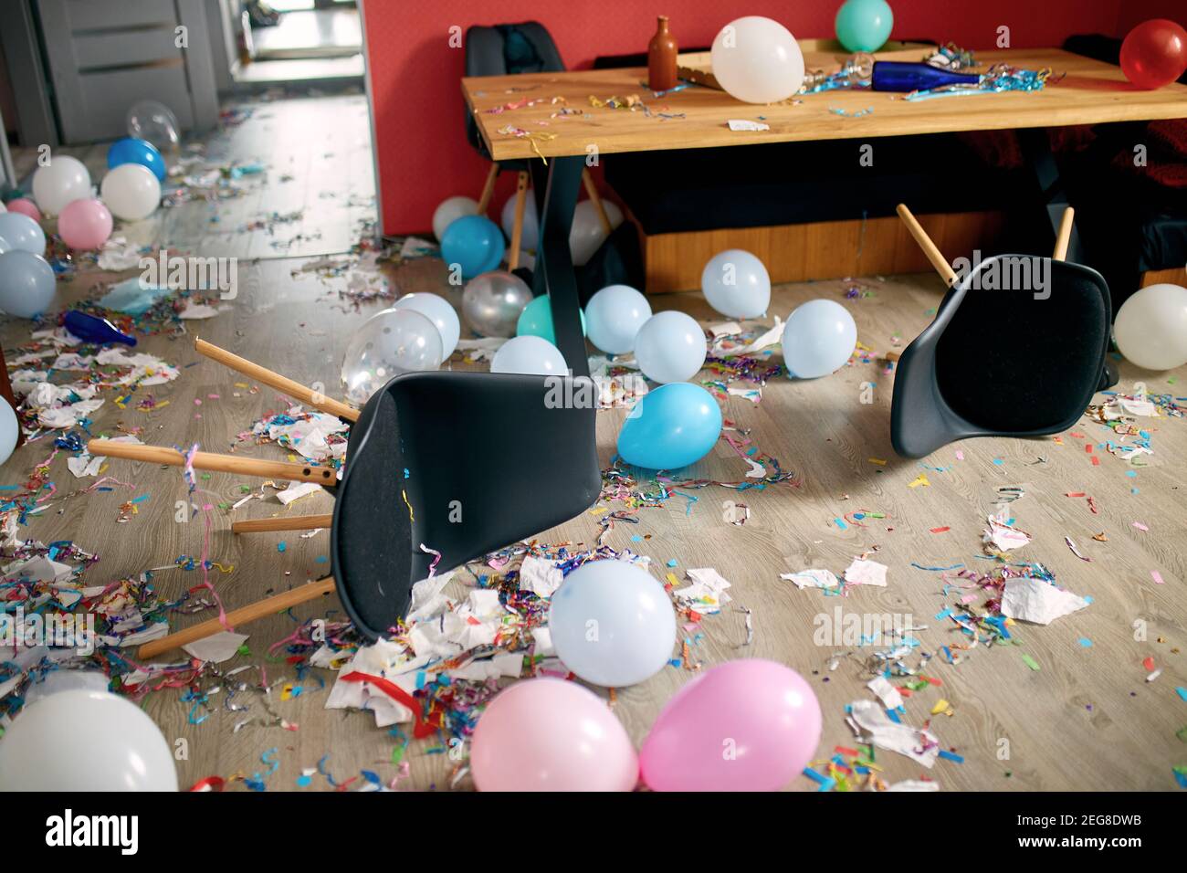 Messy House After Party High Resolution Stock Photography and Images Alamy