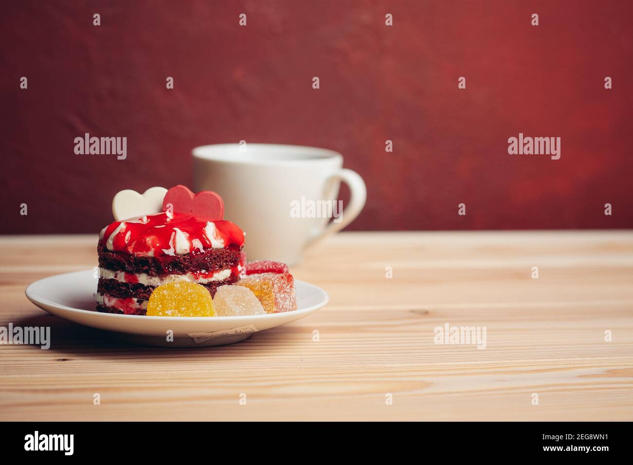 sweet cakes marmalade Gourmet object close-up snack Stock Photo - Alamy