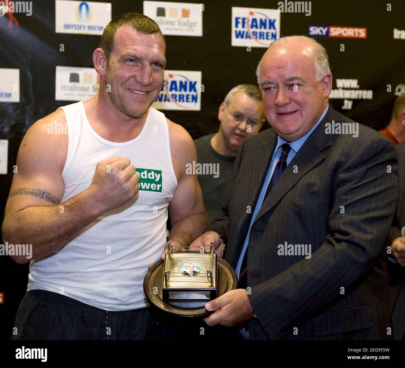 Martin Rogan Boxer Malone belfast northern ireland hi-res stock photography and images - Alamy