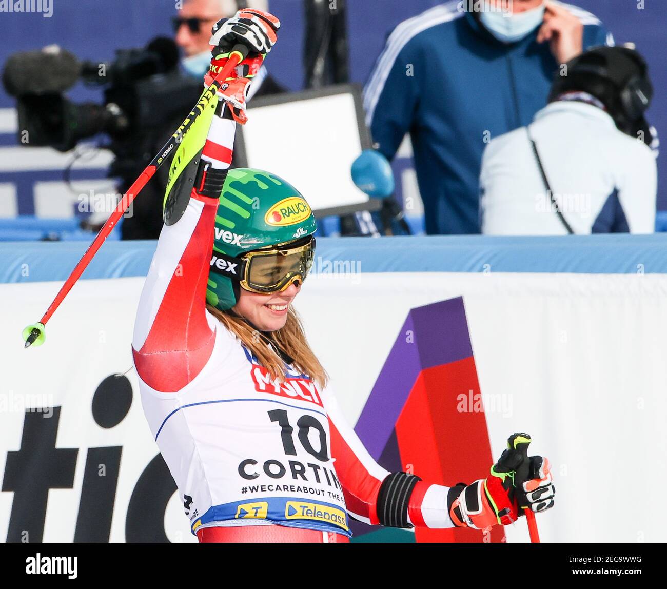 Katharina LIENSBERGER (AUT) during 2021 FIS Alpine World SKI Championships - Giant Slalom