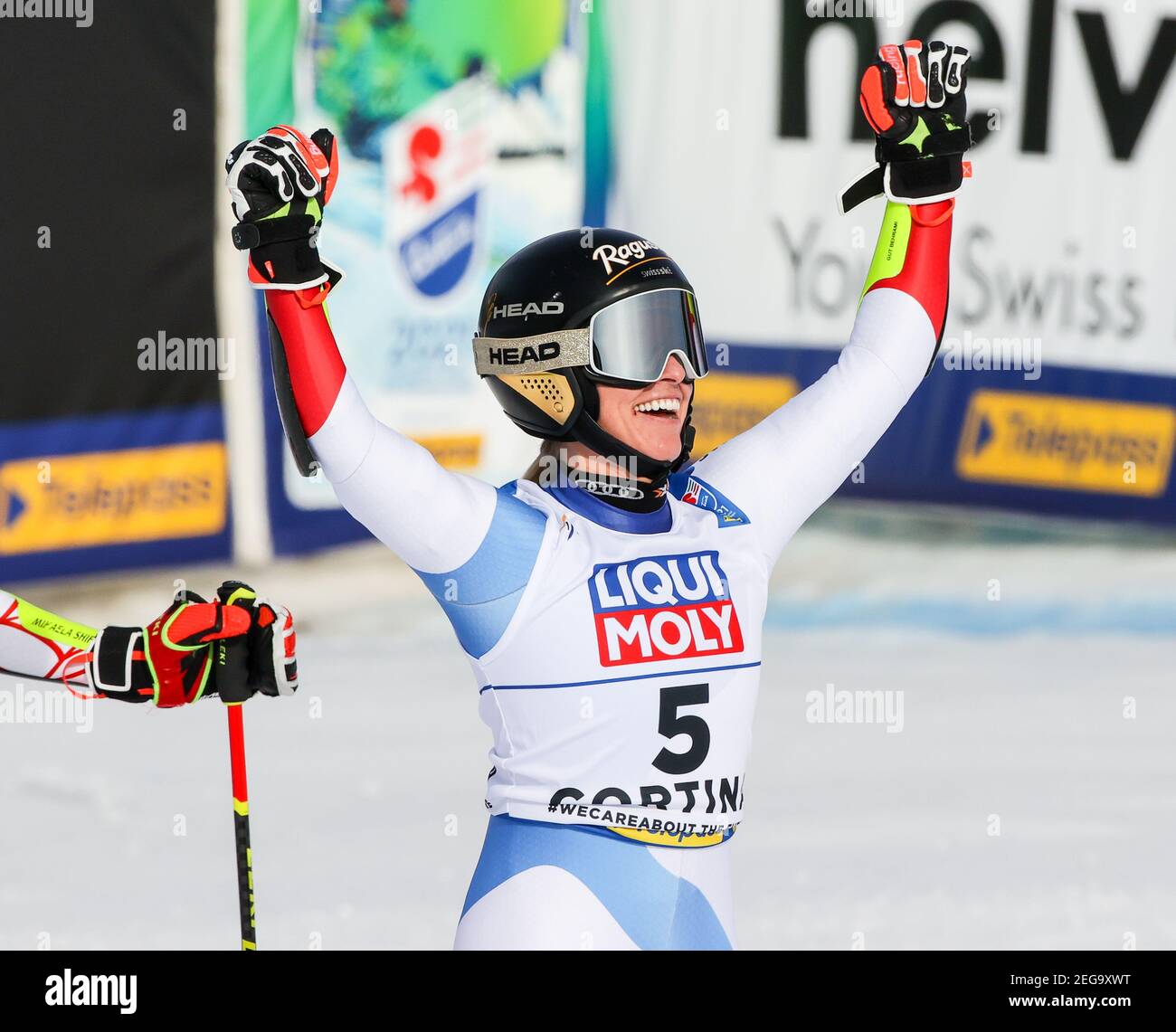 Lara GUT-BEHRAMI (SUI) during 2021 FIS Alpine World SKI Championships - Giant Slalom