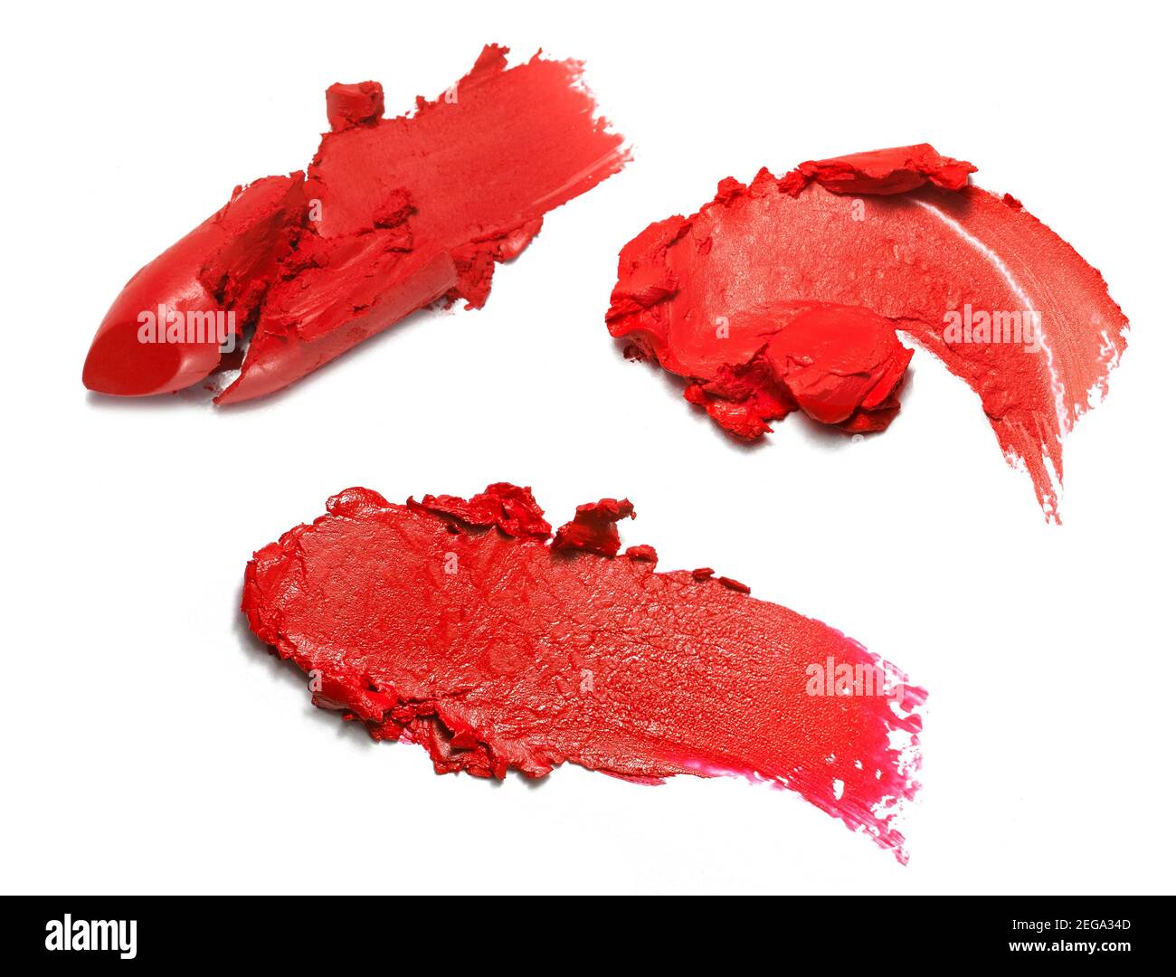 Lipstick bullets crushed Stock Photo Alamy