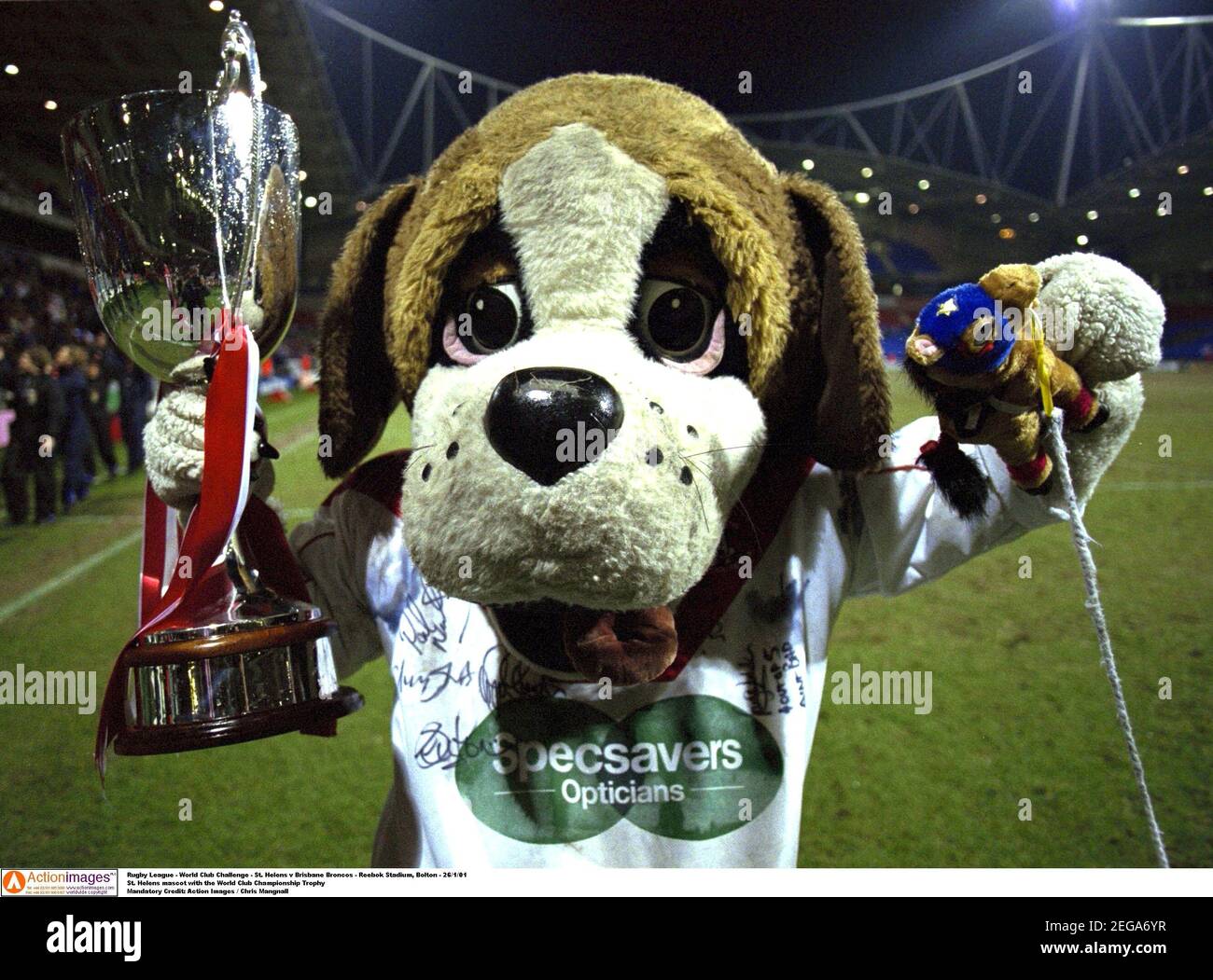 The st helens mascot hi-res stock photography and images - Alamy