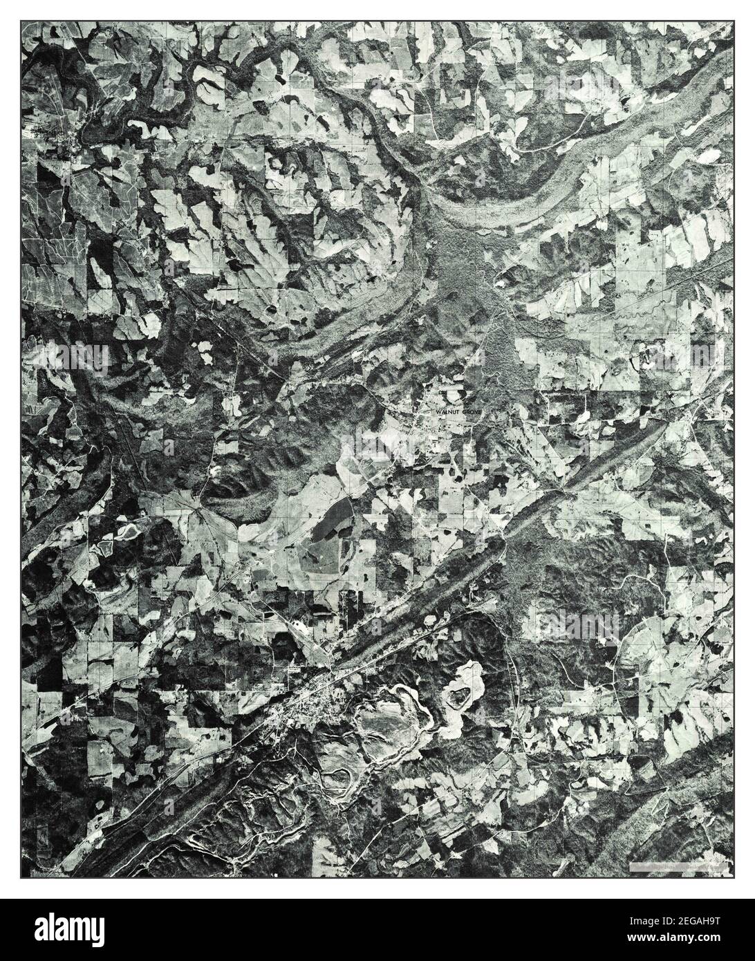 Altoona, Alabama, map 1975, 124000, United States of America by