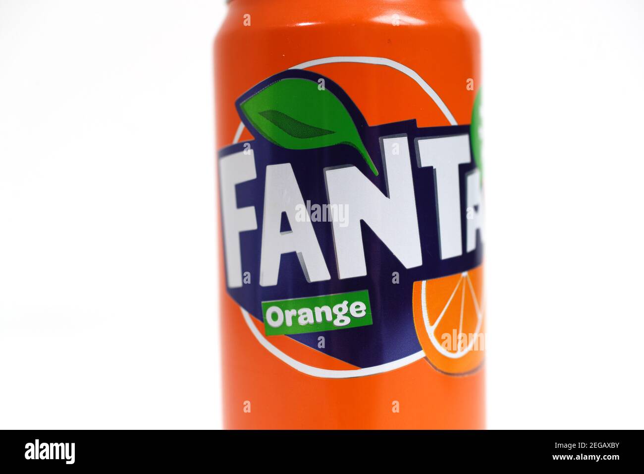 MOTALA, SWEDEN 31 JANUARY 2021Fanta is a brand of fruitflavored