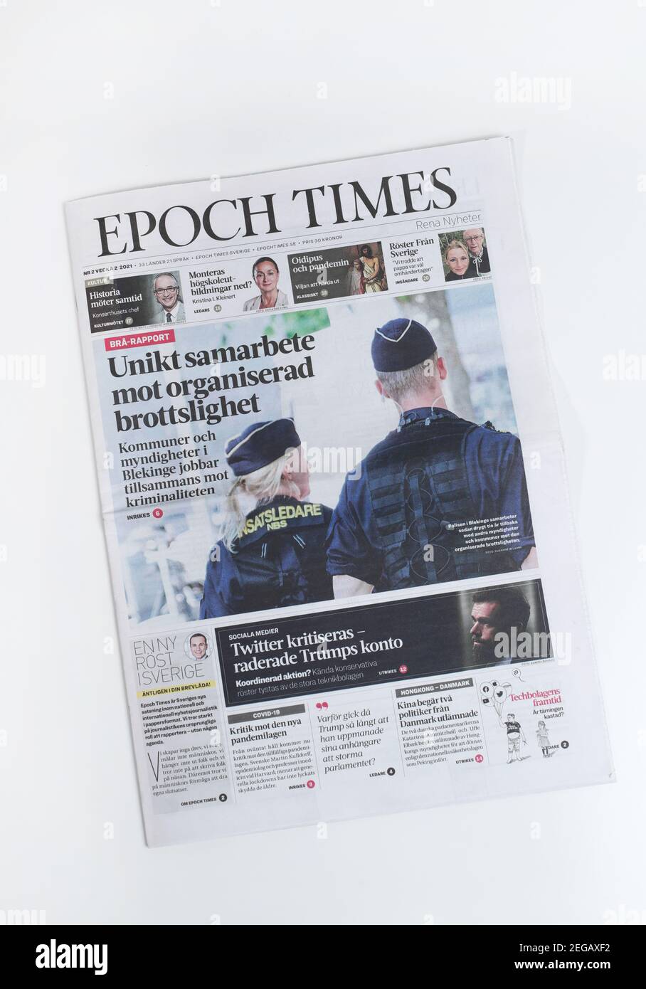 The epoch times newspaper hi-res stock photography and images - Alamy