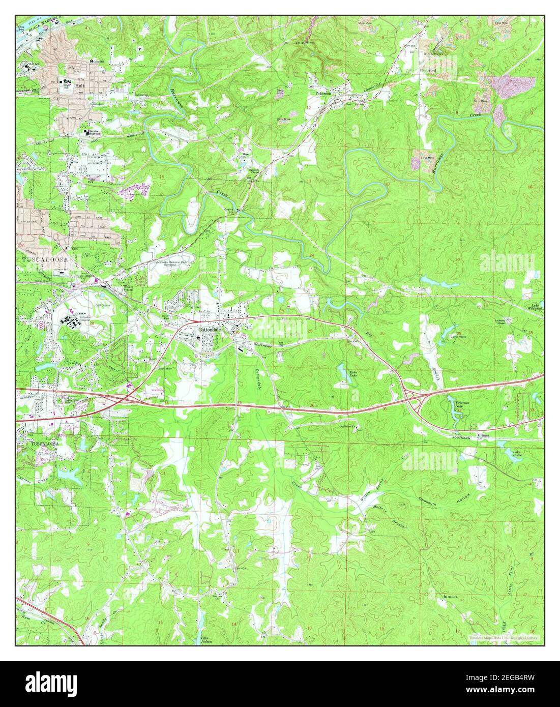 Cottondale map hires stock photography and images Alamy