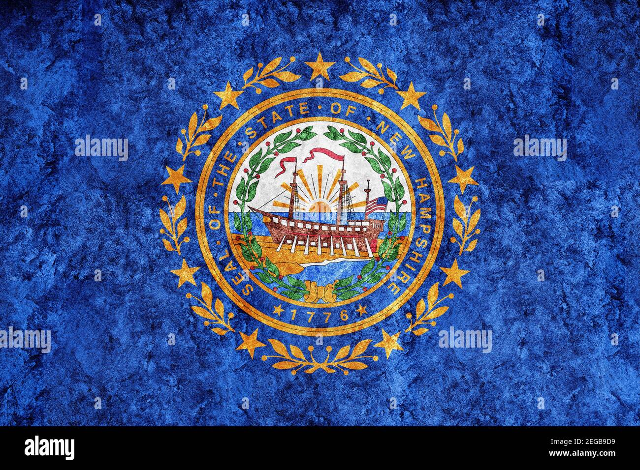 New hampshire state flag hi-res stock photography and images - Alamy