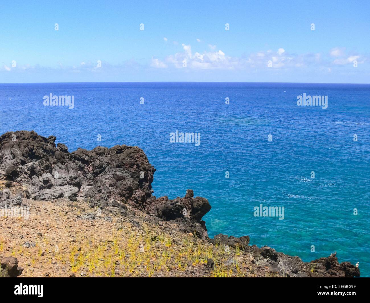 Seaster Island Rocks Easter island chile aerial hi-res stock photography and images - Alamy