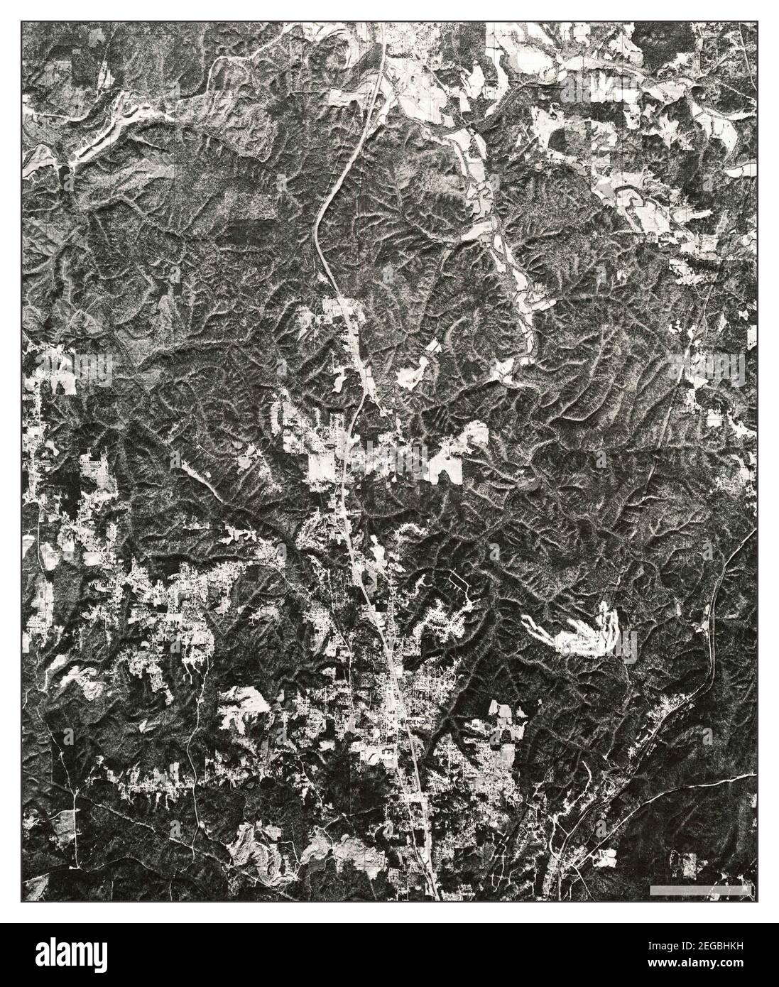 Gardendale, Alabama, map 1975, 124000, United States of America by