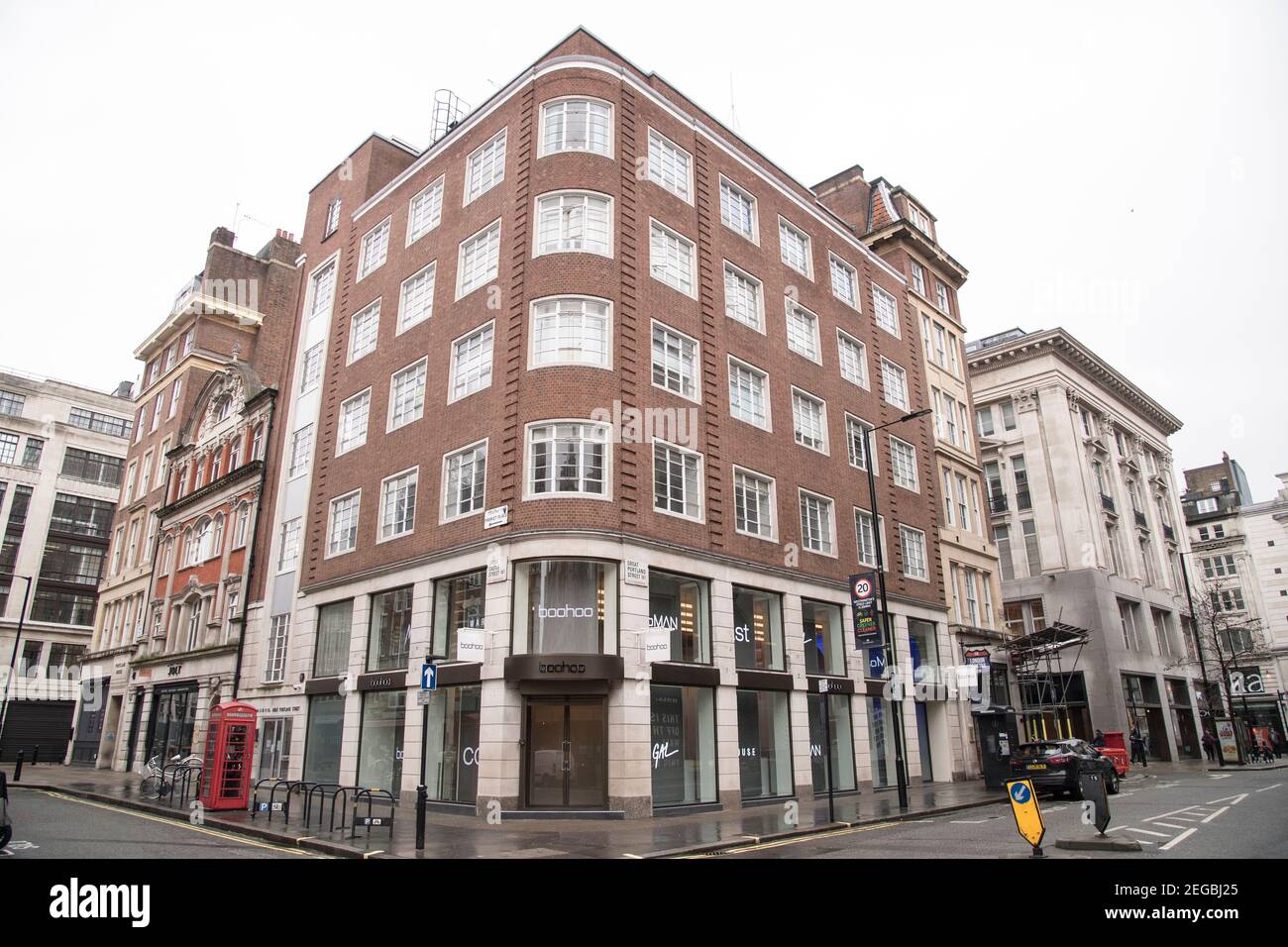 General View of a boohoo store in London Stock Photo Alamy