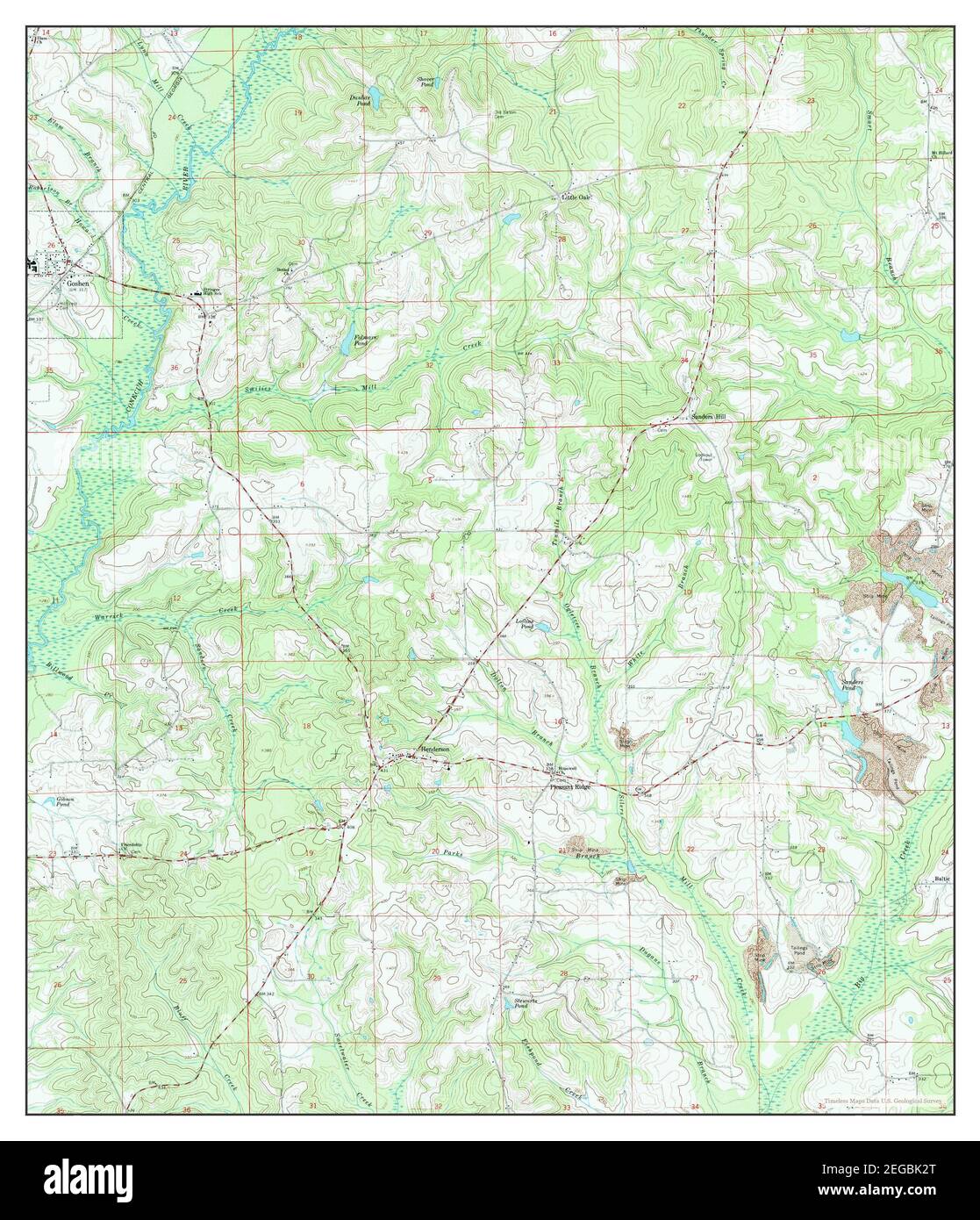 Map of goshen Cut Out Stock Images & Pictures Alamy