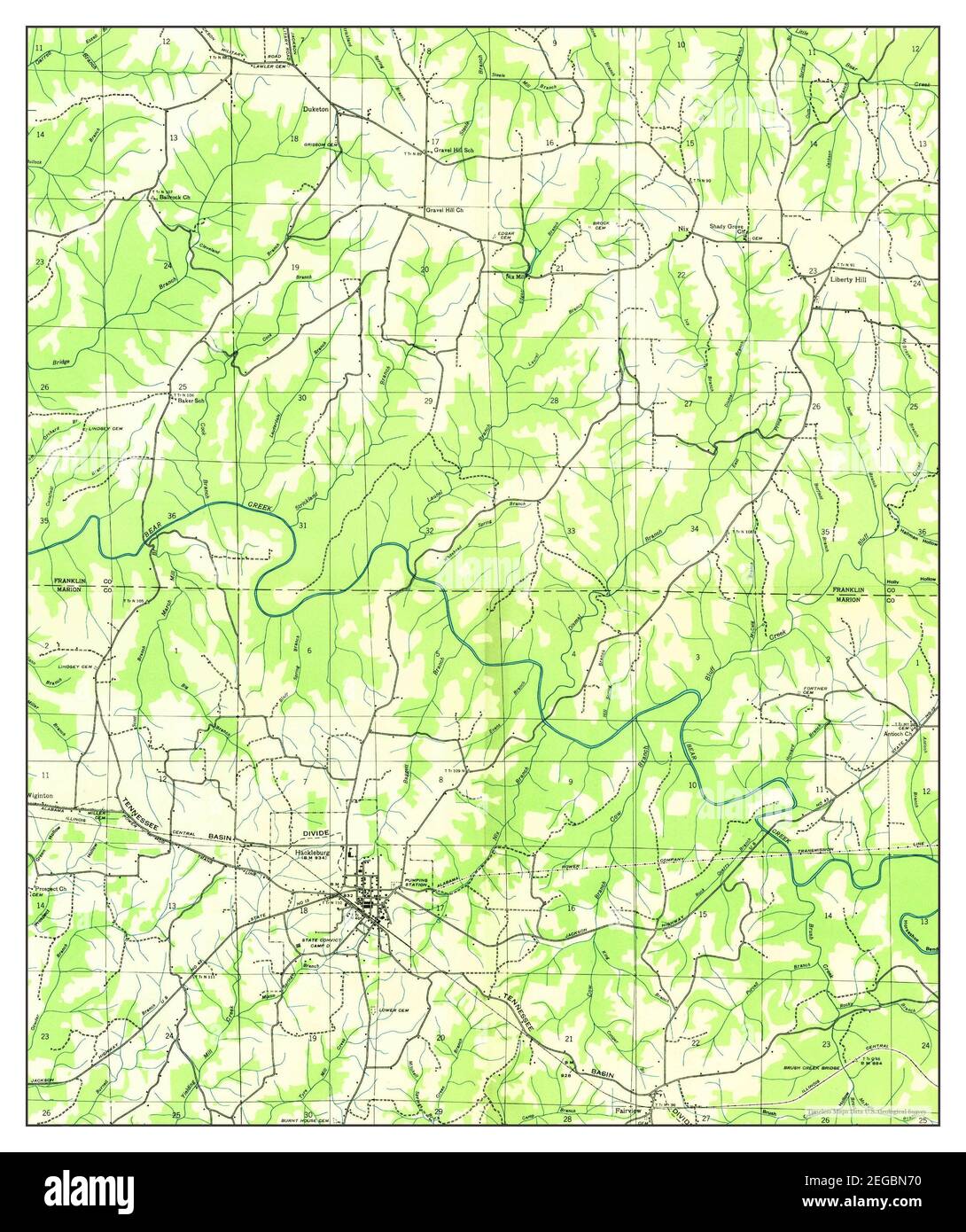 Hackleburg map Cut Out Stock Images & Pictures Alamy