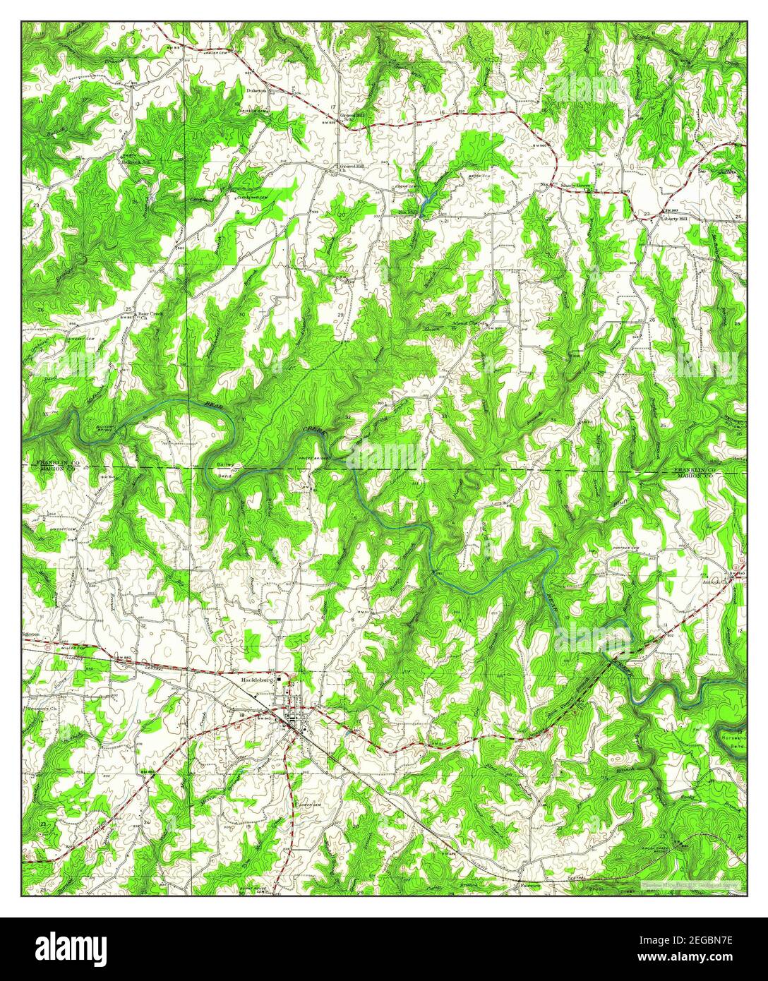 Hackleburg map Cut Out Stock Images & Pictures Alamy