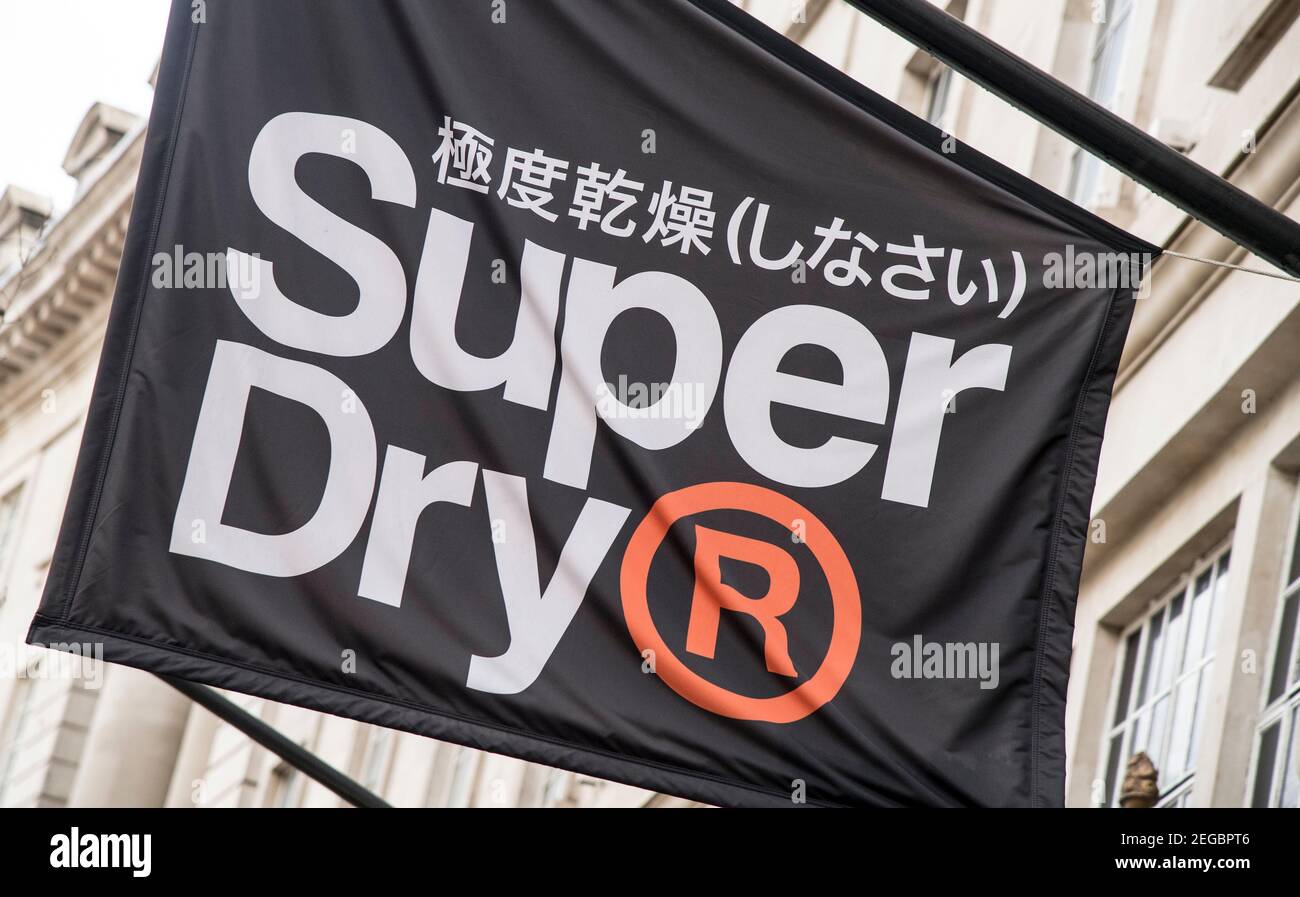 Superdry Logo Brand and Text Sign of Fashion Store British International  Branded Chain Editorial Stock Photo - Image of detail, building: 218256843
