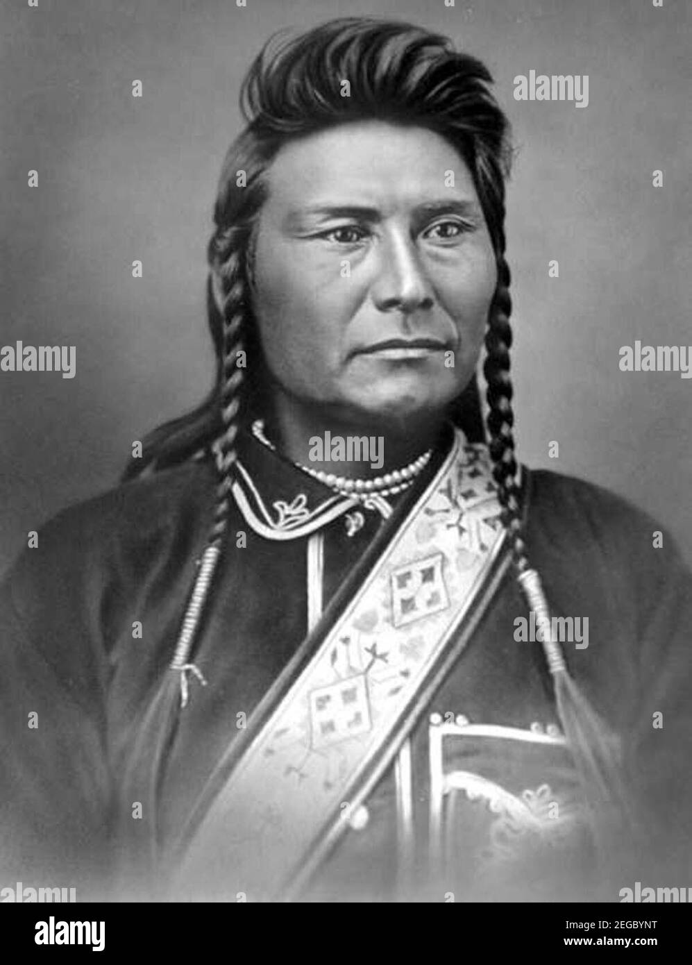 Chief Joseph, 1877 Stock Photo - Alamy