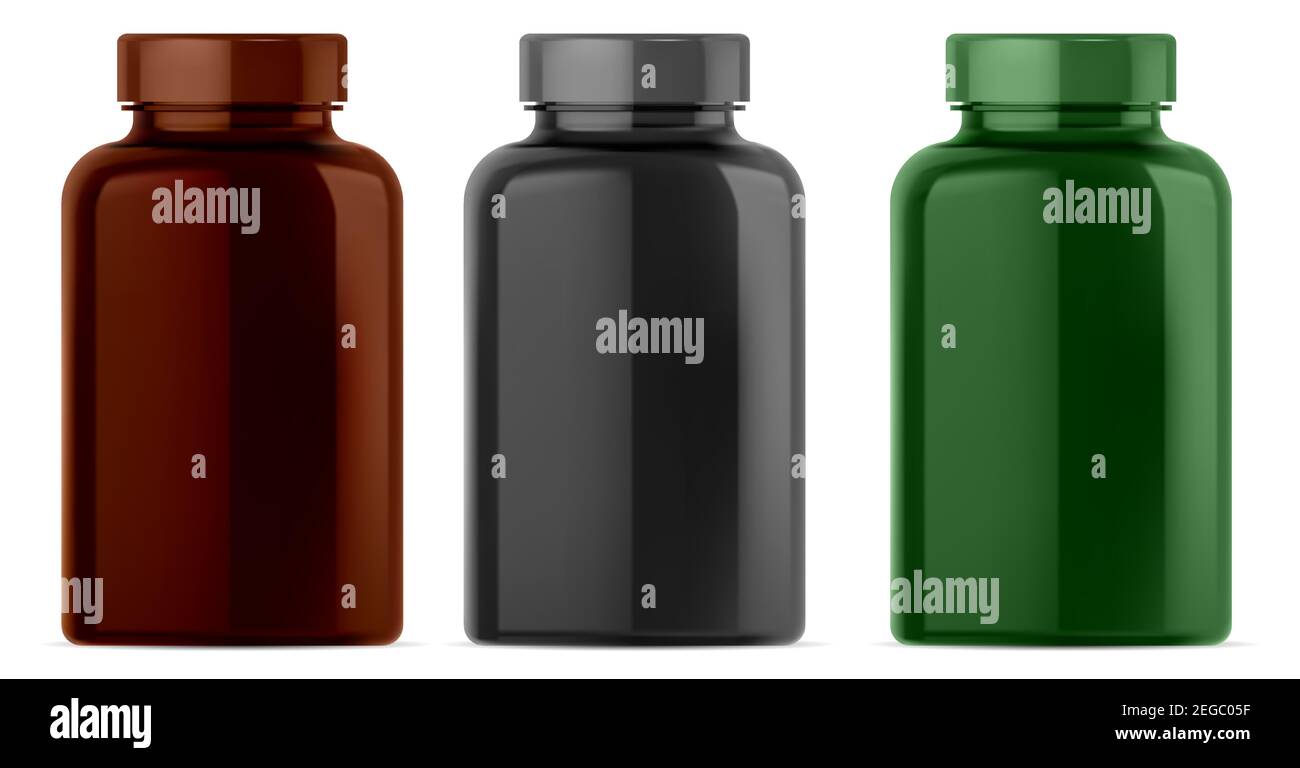 Download Supplement Bottle 3d Vitamin Pill Jar Mockup Isolated Pharmaceutical Packaging Vector Blank Brown Black Sport Nutrition Capsule Bottle Amber Bla Stock Vector Image Art Alamy