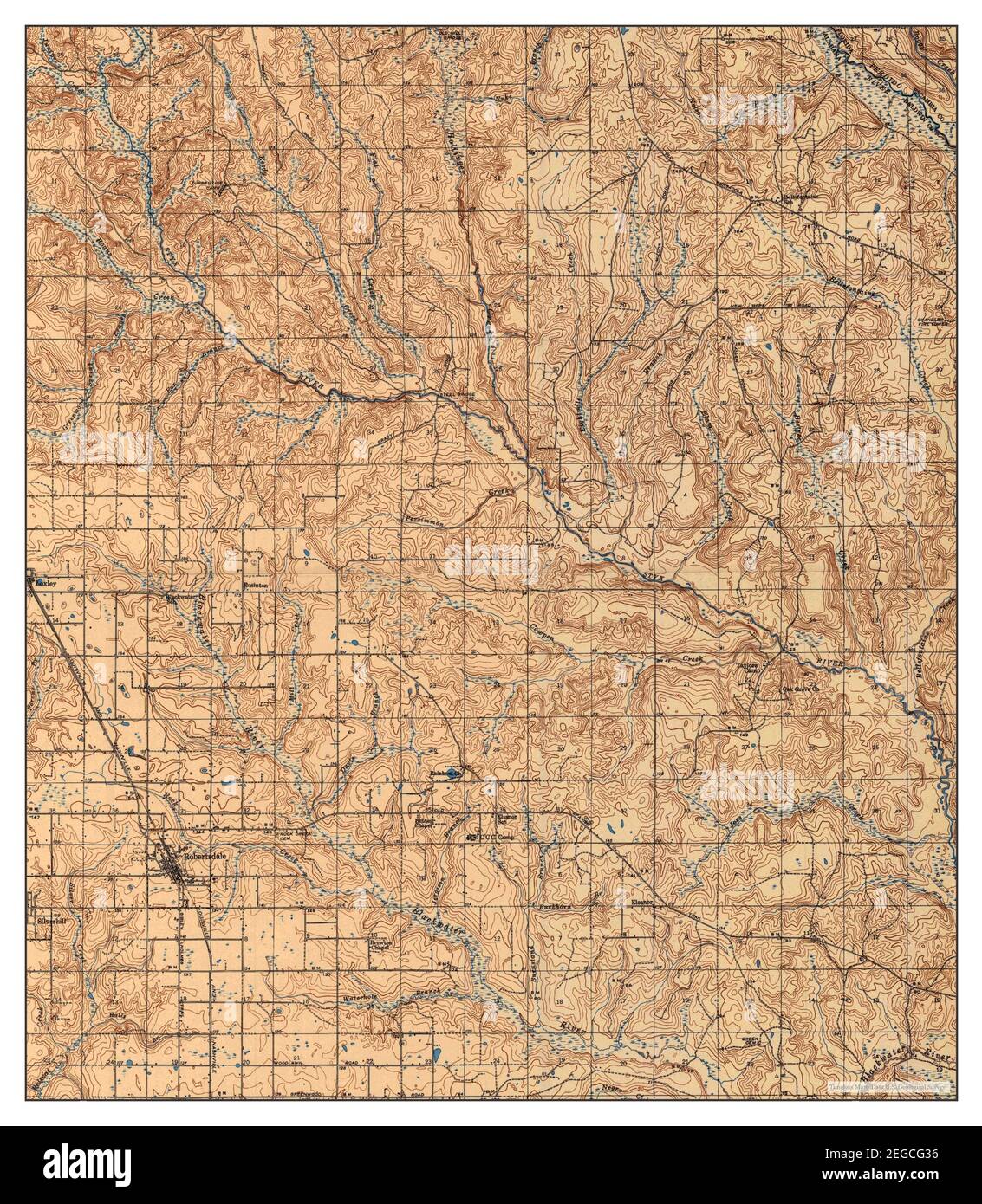 Robertsdale, Alabama, map 1943, 162500, United States of America by