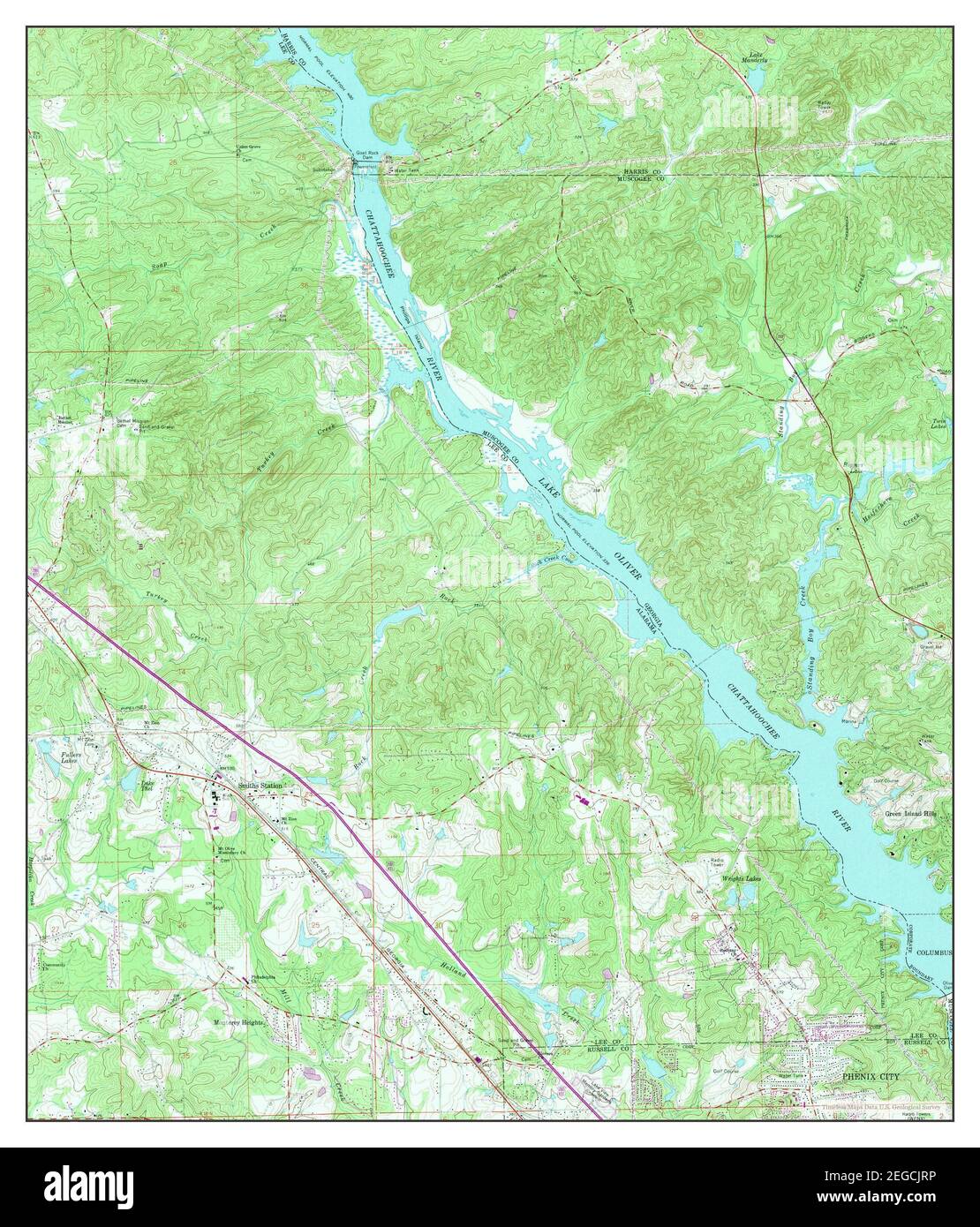 Smith Station Alabama Map Smiths Station, Alabama, Map 1965, 1:24000, United States Of America By  Timeless Maps, Data U.s. Geological Survey Stock Photo - Alamy