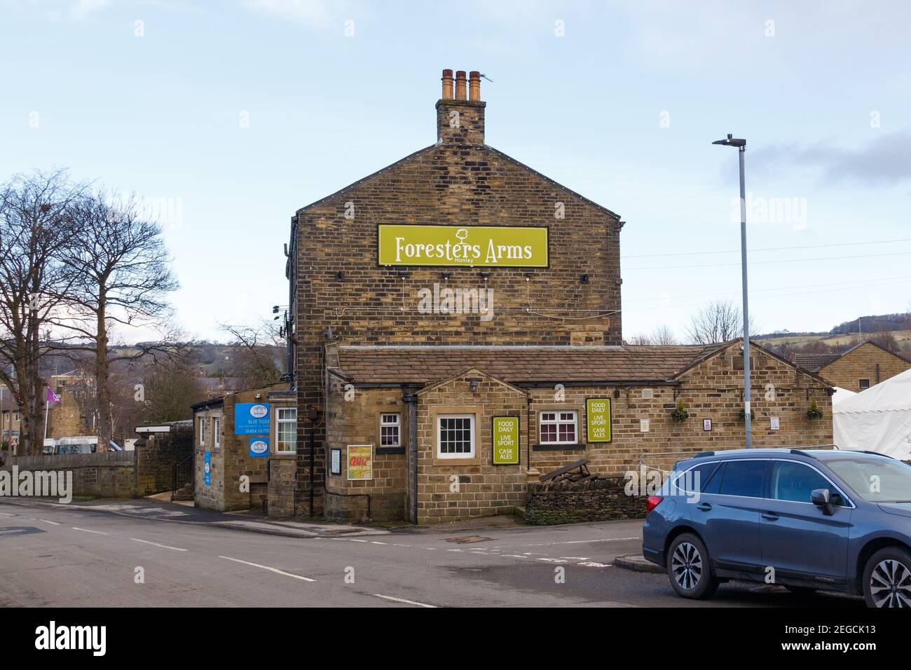 Honley Foresters arms hi-res stock photography and images - Alamy